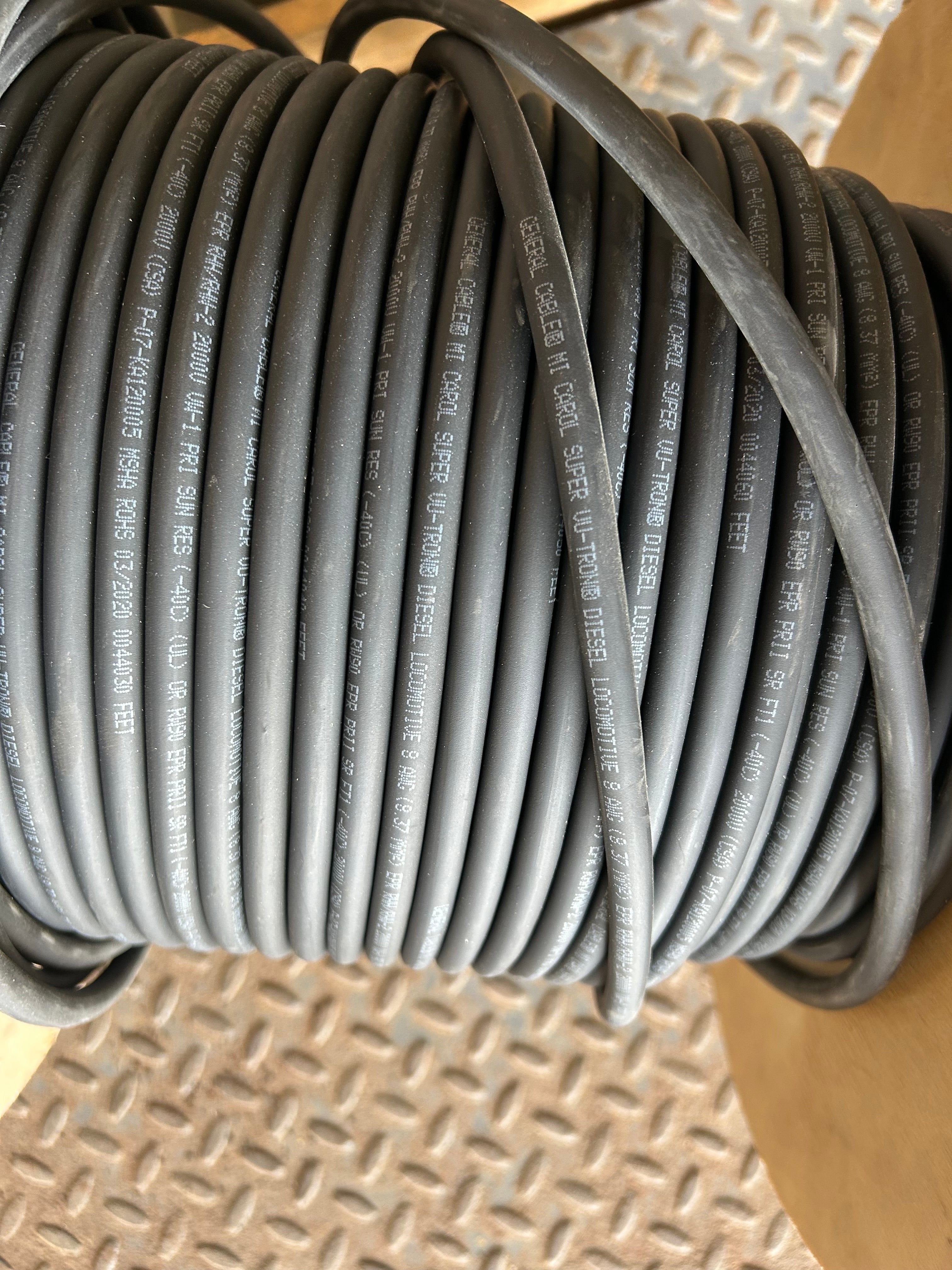 Partial Spool of 8 AWG Wire