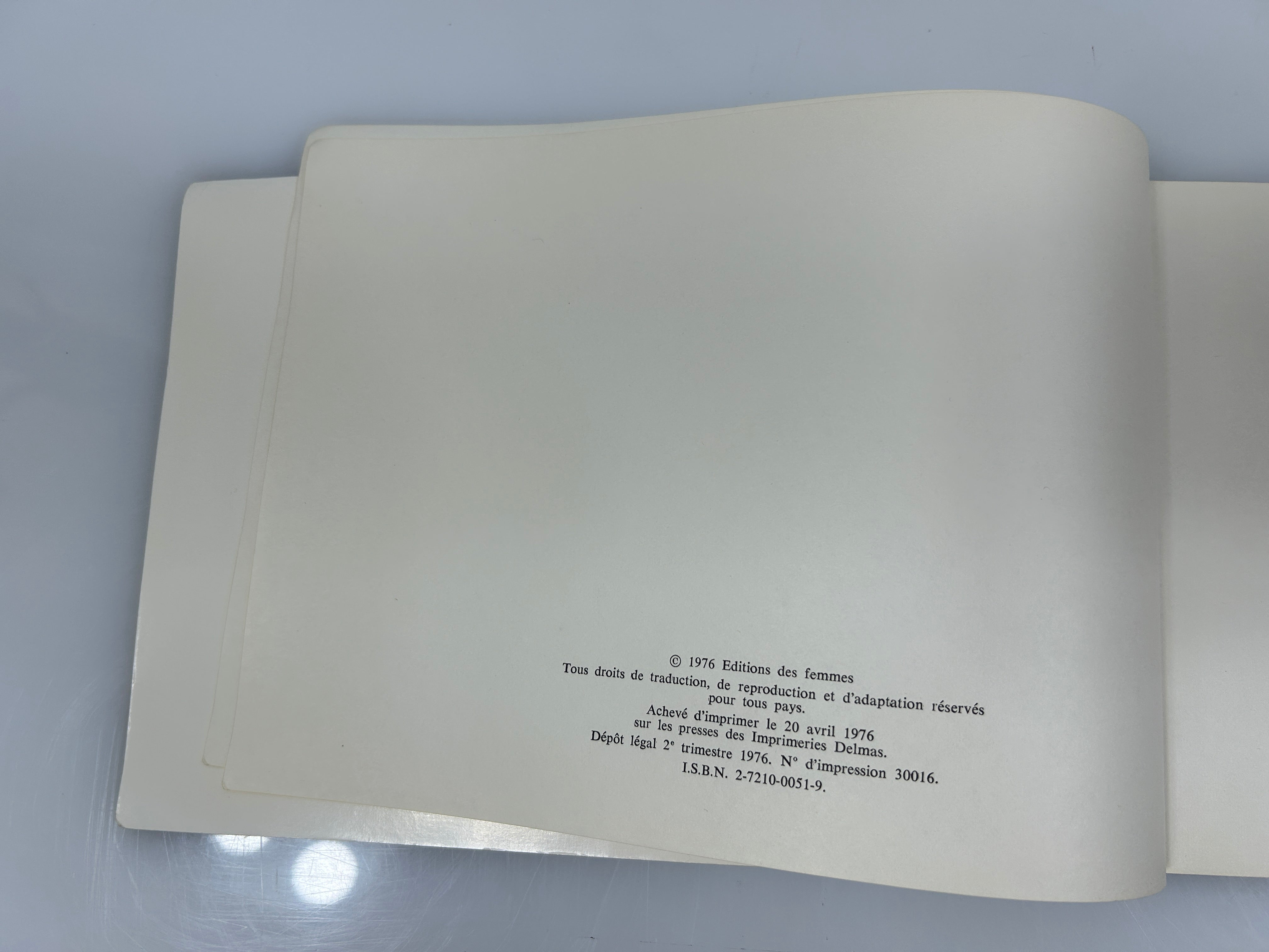 Partie *signed* by Hélène Cixous French Edition Des Femmes 1976 SC