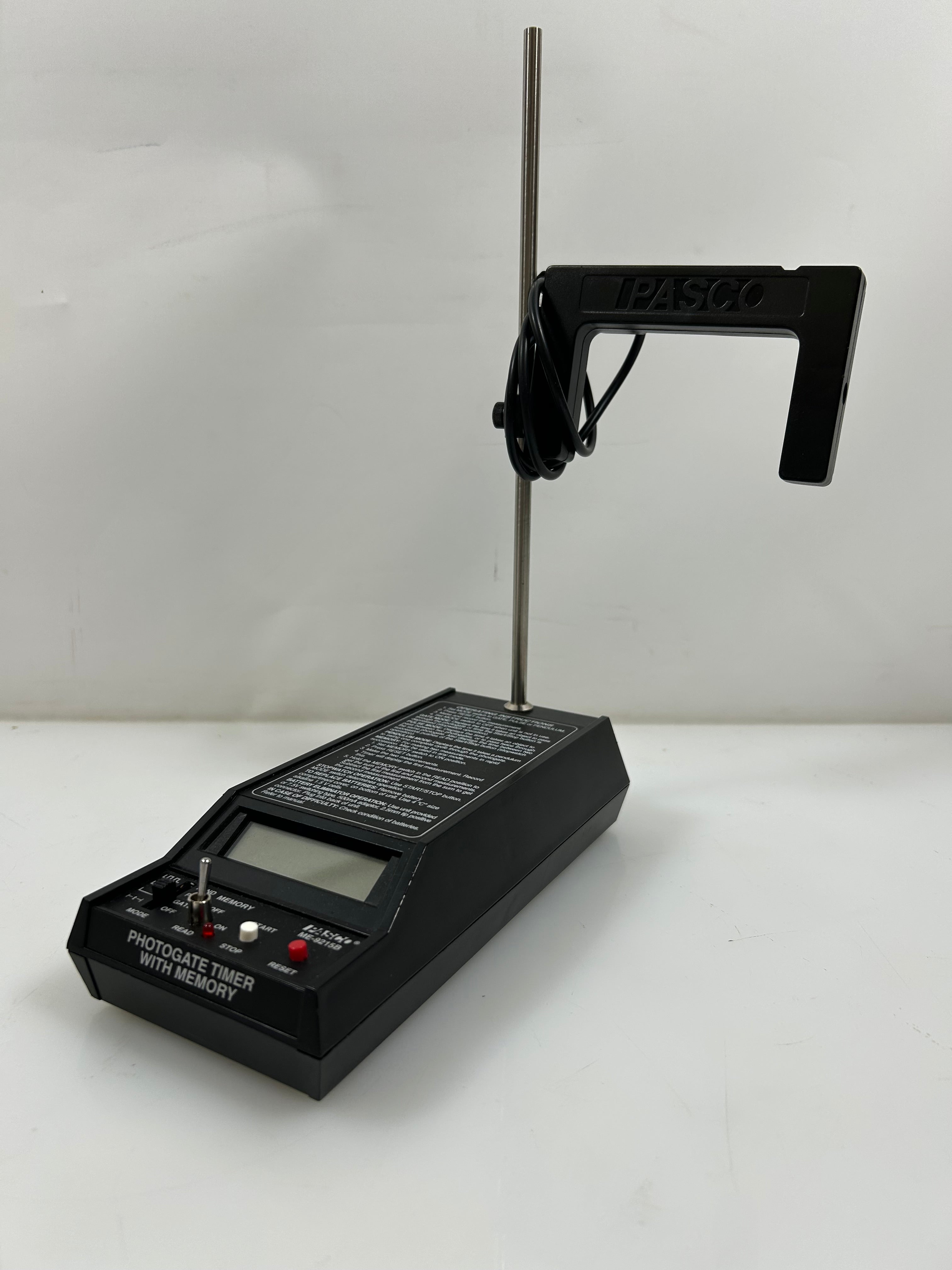 Pasco Photogate Timer with Memory