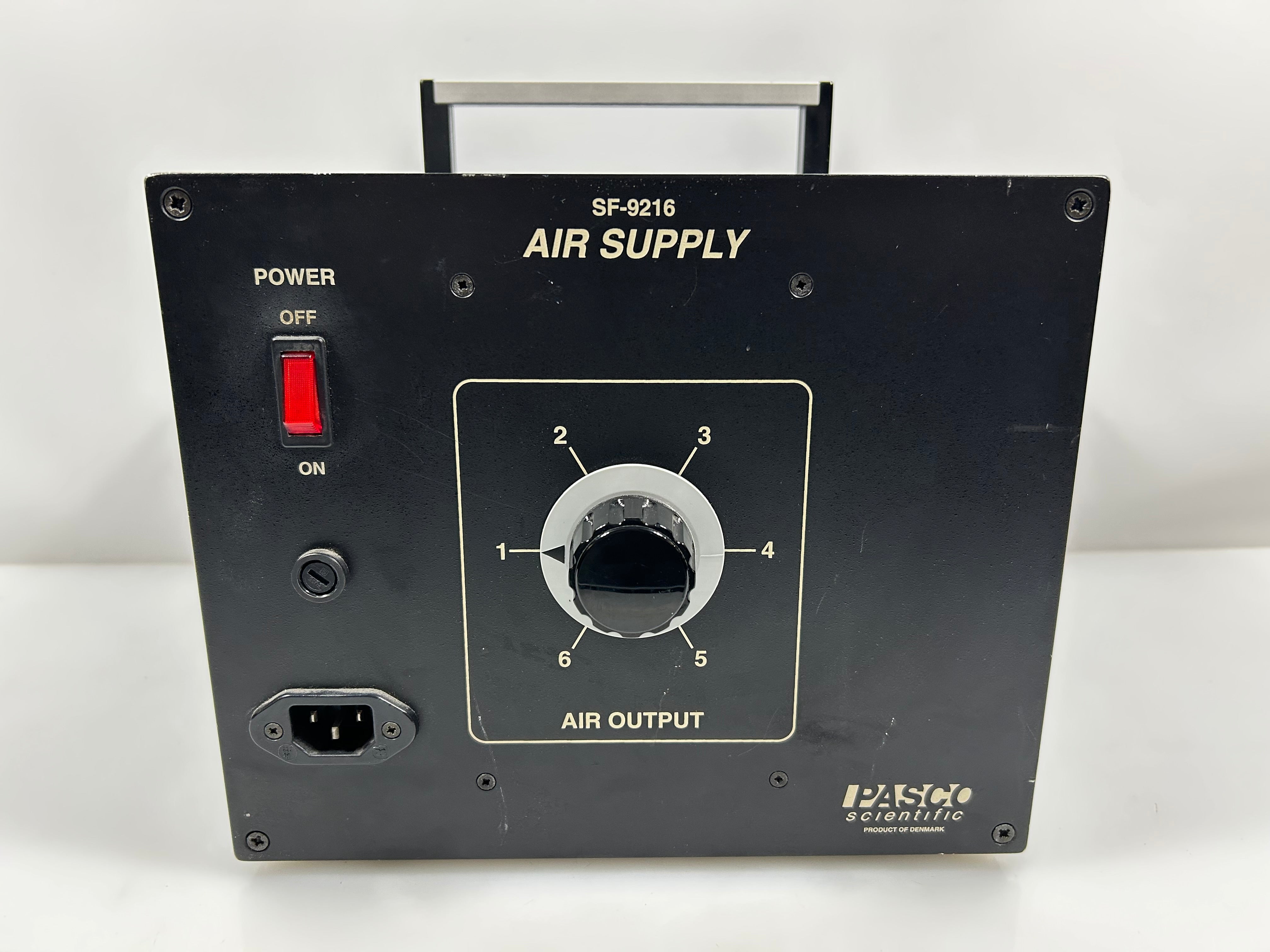 Pasco Scientific Variable Speed Air Supply Model SF-9216