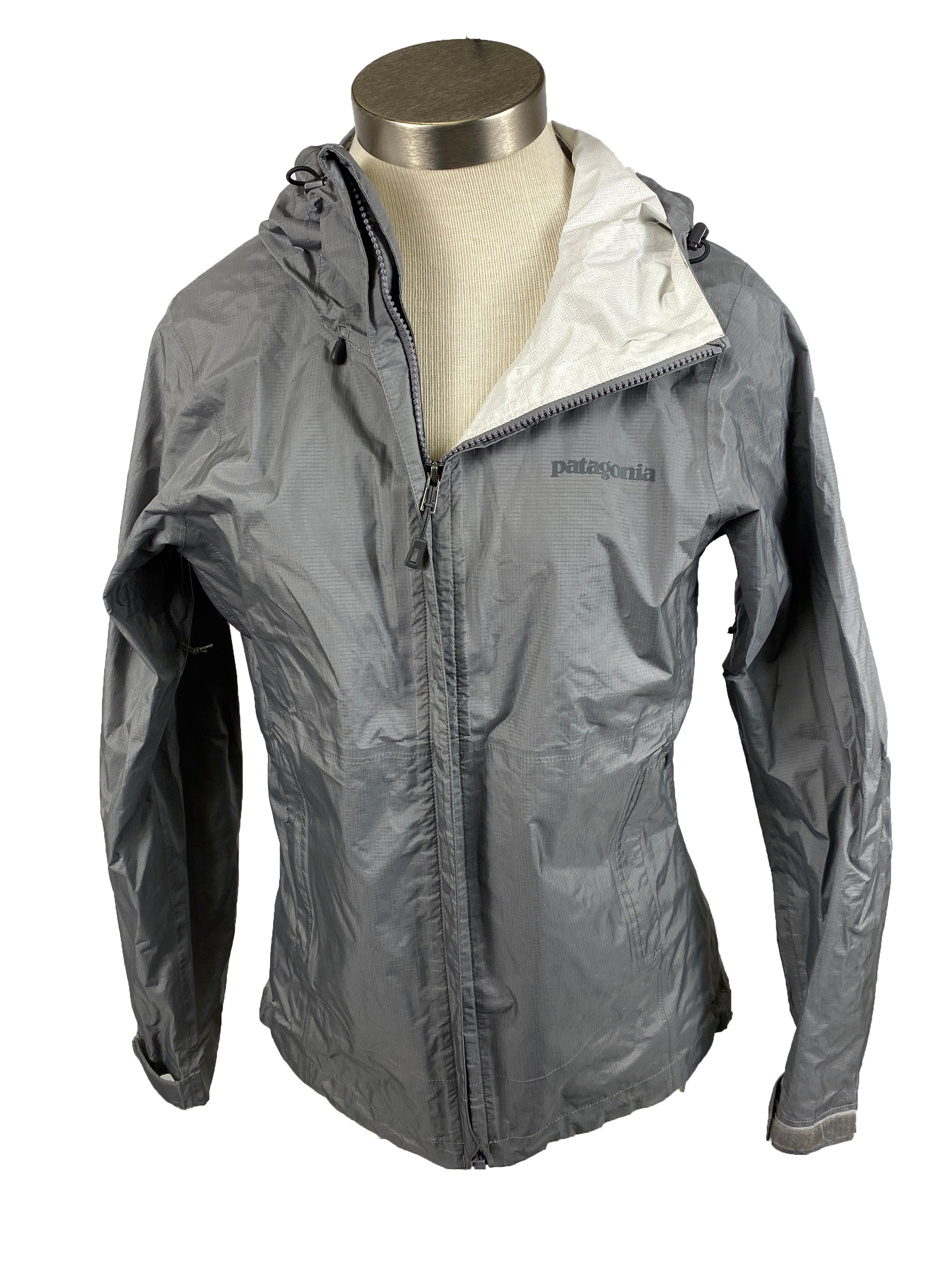 Patagonia Gray Raincoat Women's Size S