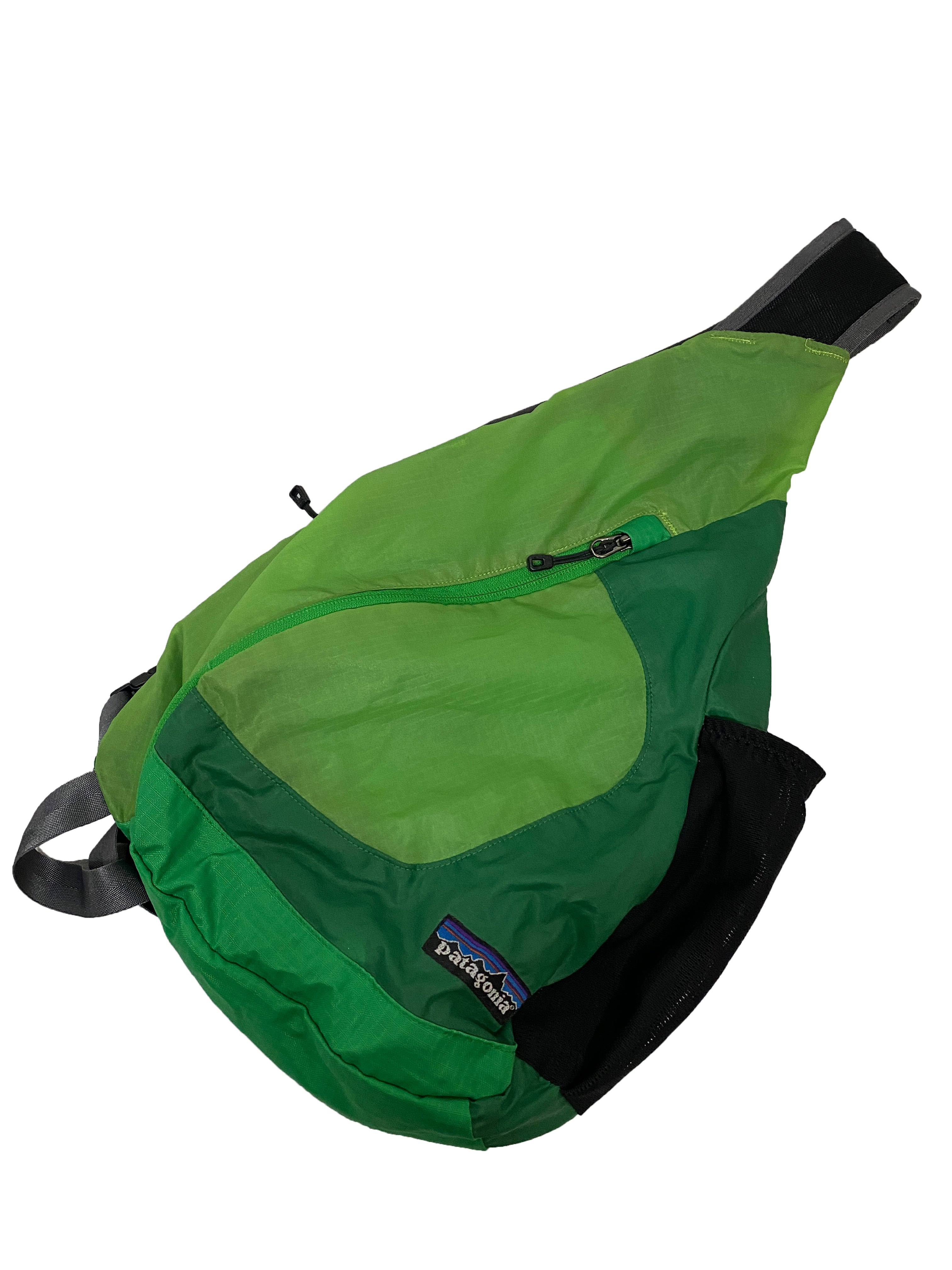 Patagonia Green Lightweight Travel Sling Bag Crossbody Hiking Backpack