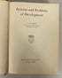 Patterns and Problems of Development C.M. Child 1941 Vintage HC
