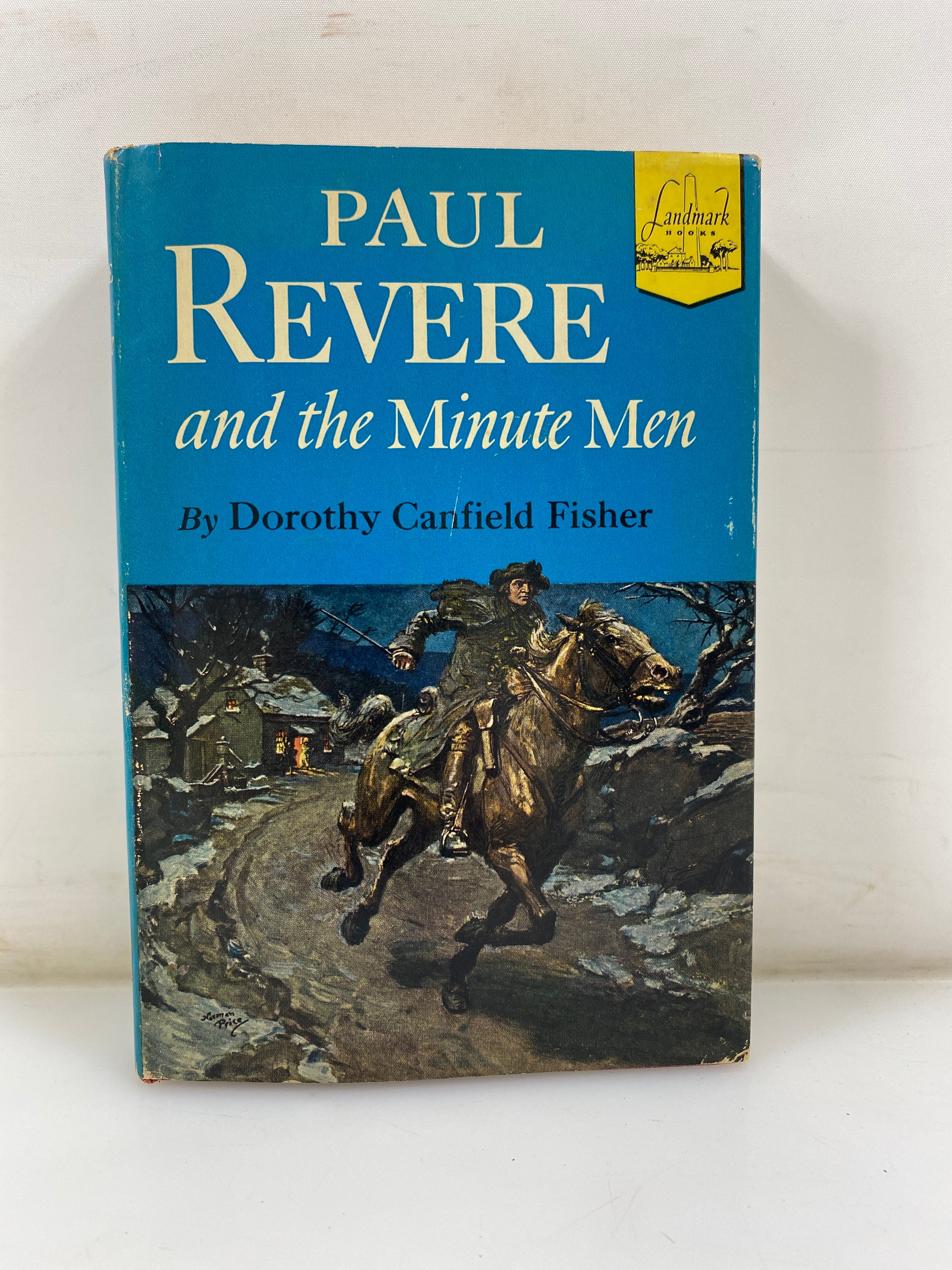 Paul Revere by Fisher Random House 1950 HCDJ