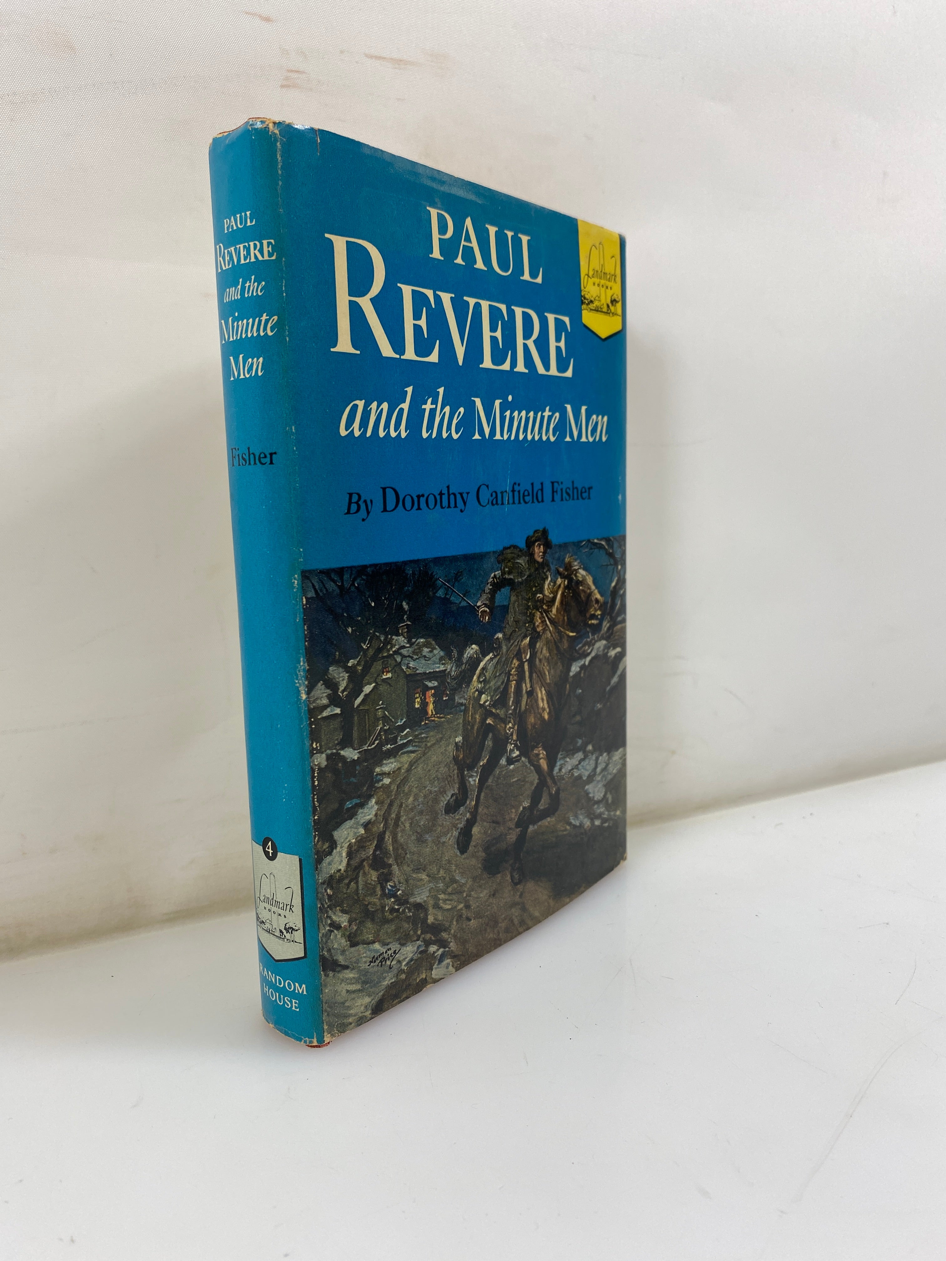 Paul Revere by Fisher Random House 1950 HCDJ