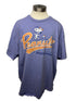 Peanuts Detroit Baseball Light Purple Cartoon Snoopy T-Shirt Men's Size 2XL