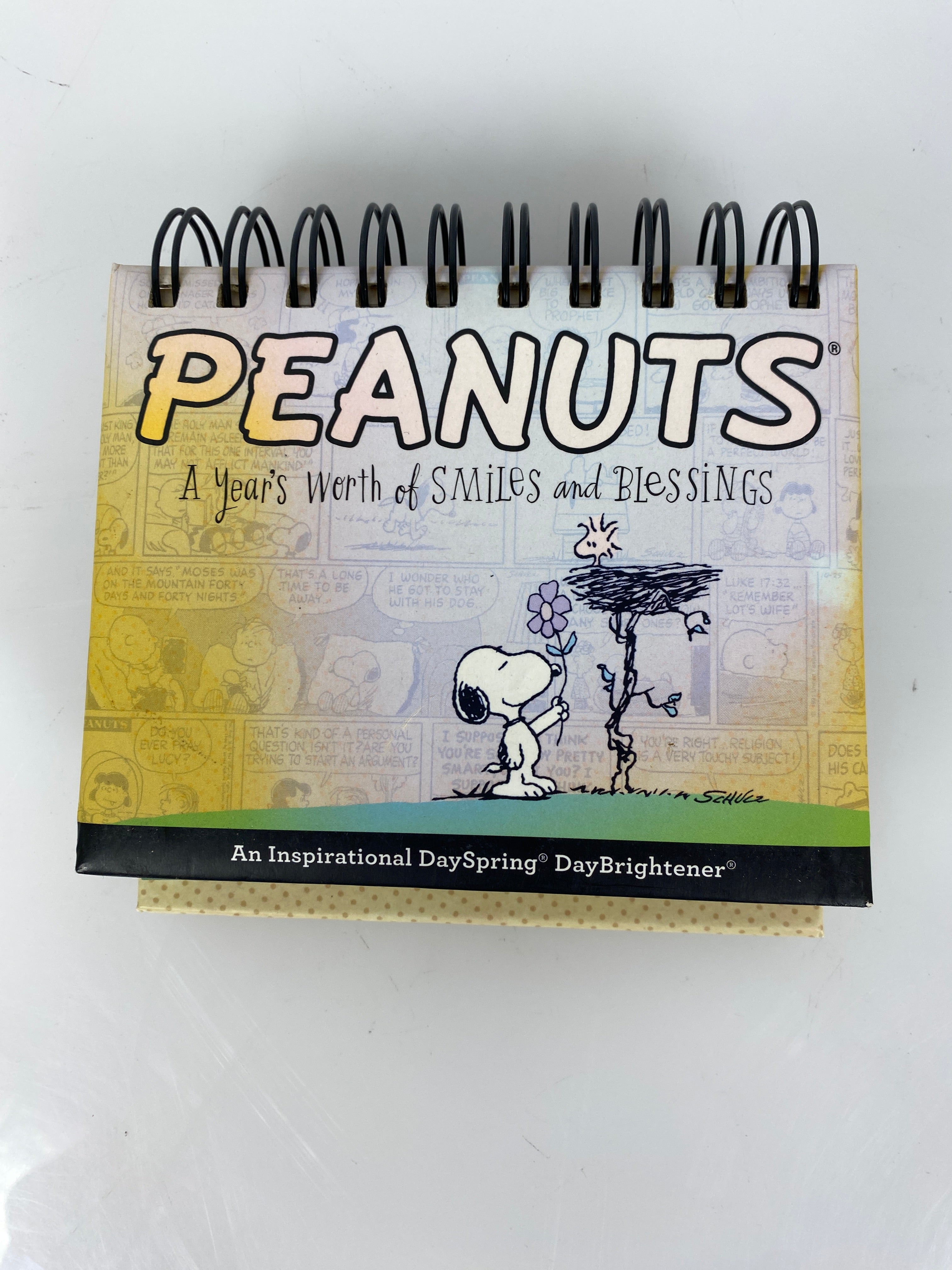 Peanuts Inspirational Desktop Calendar Smiles and Blessings 2011