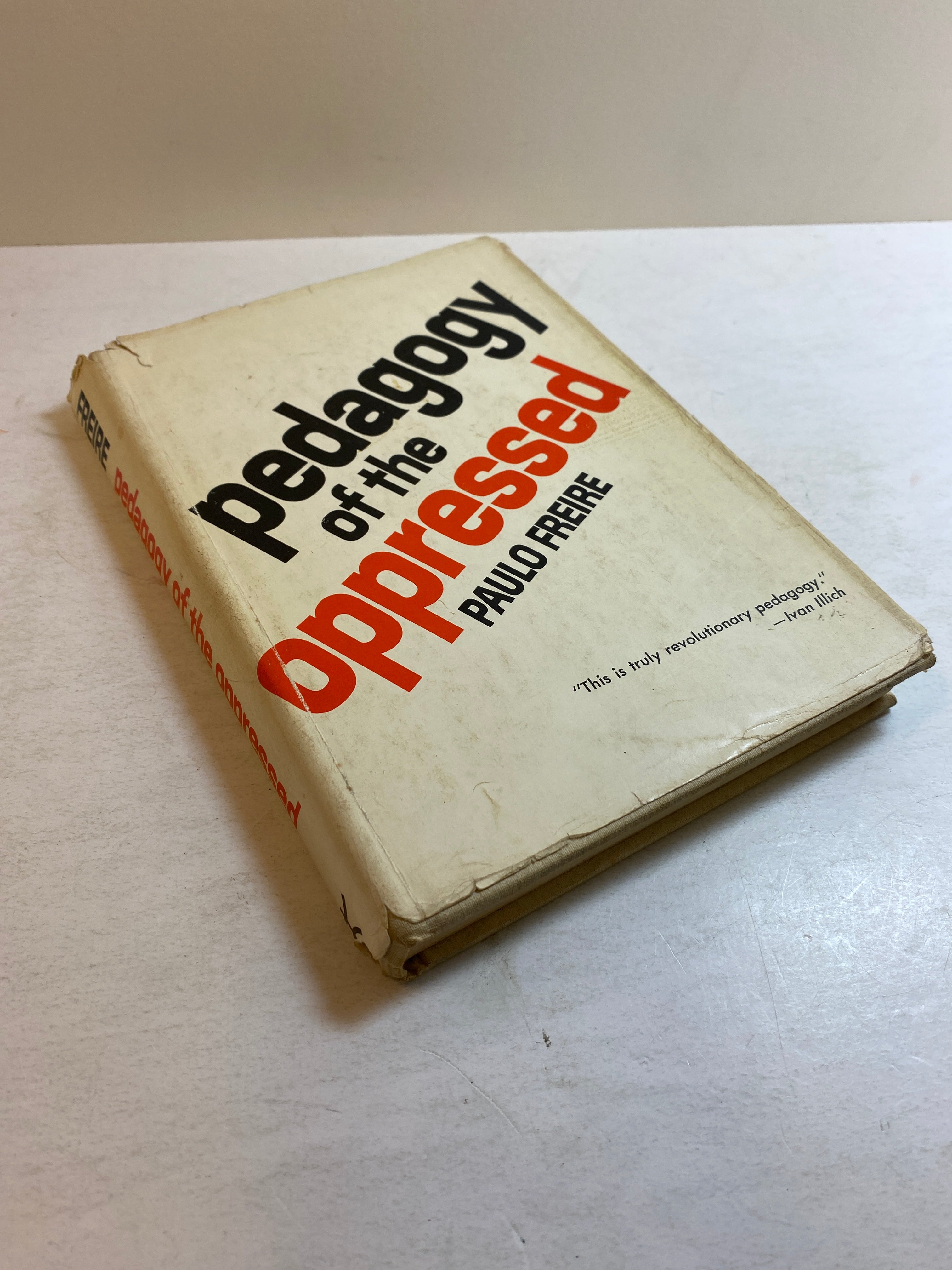 Pedagogy of the Oppressed HCDJ First US Edition 1970