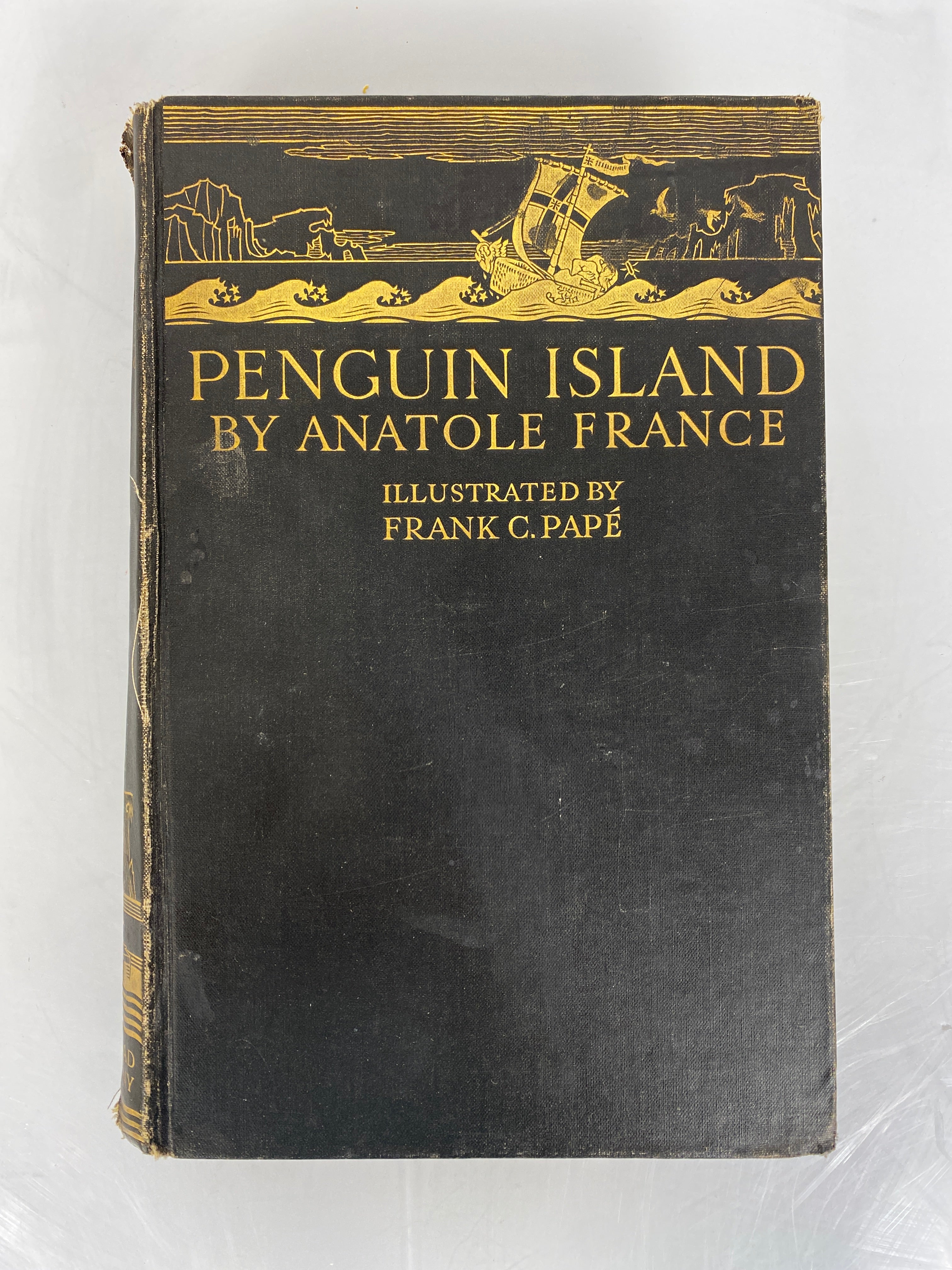 Penguin Island by Anatole France Illustrated by Frank Pape 1926 Antique HC