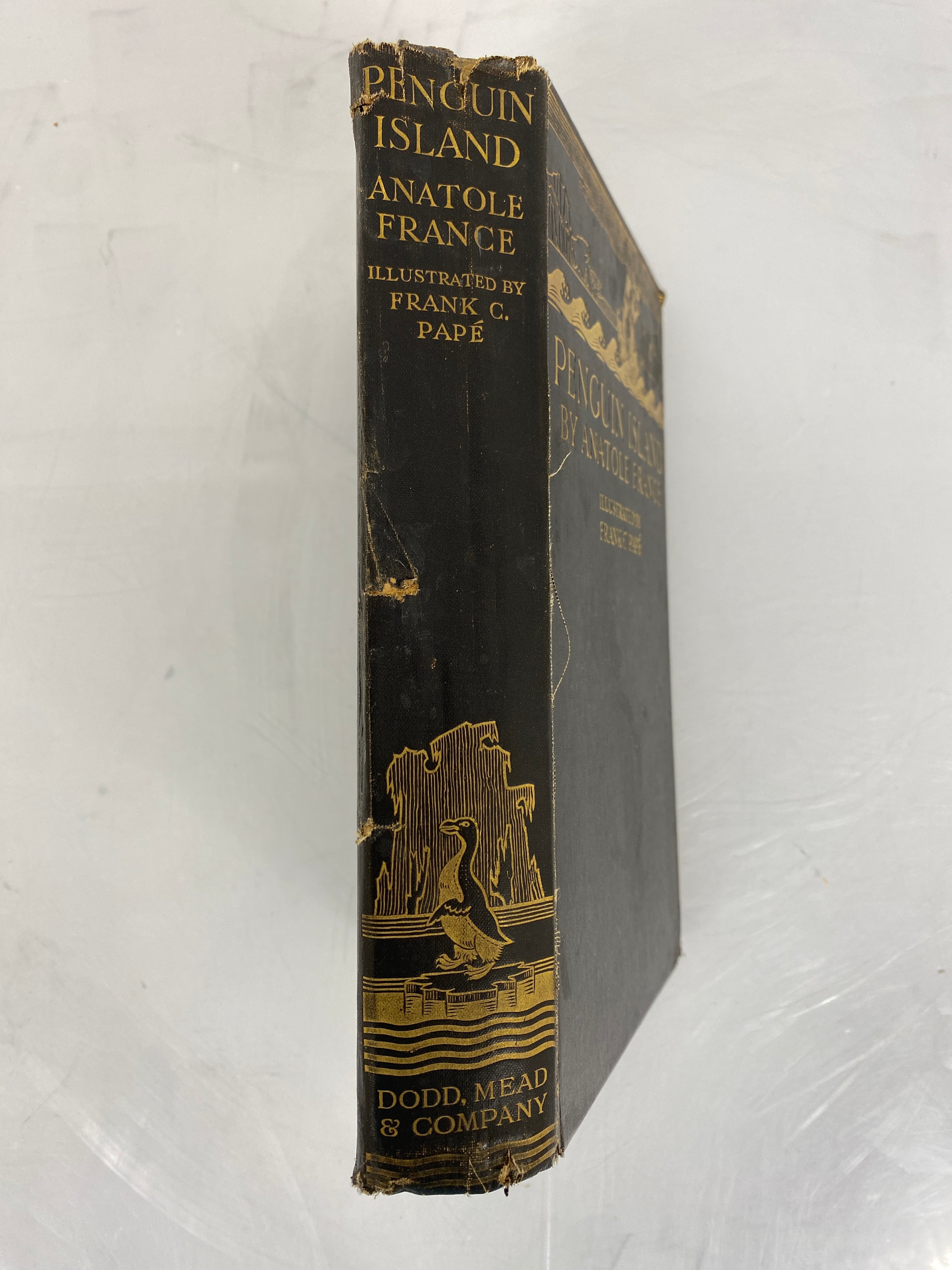 Penguin Island by Anatole France Illustrated by Frank Pape 1926 Antique HC