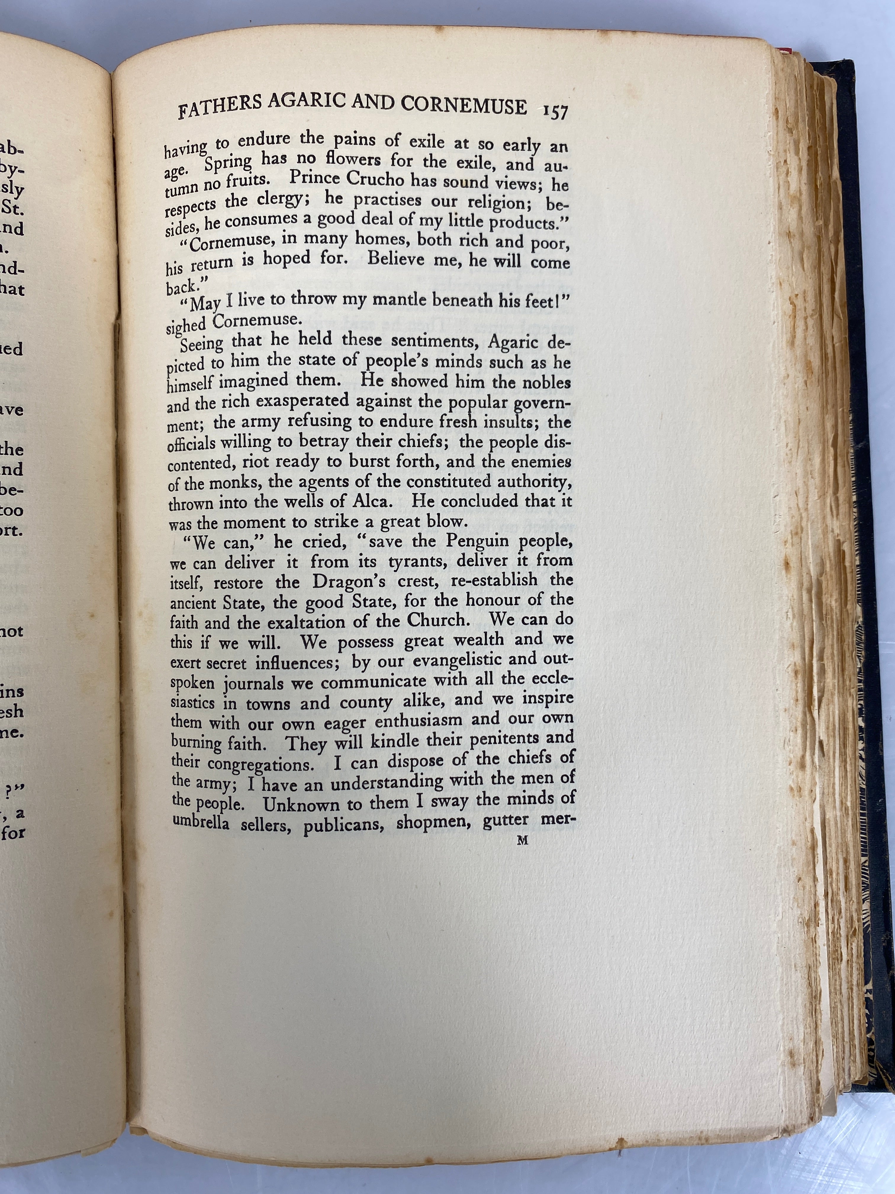 Penguin Island by Anatole France Illustrated by Frank Pape 1926 Antique HC