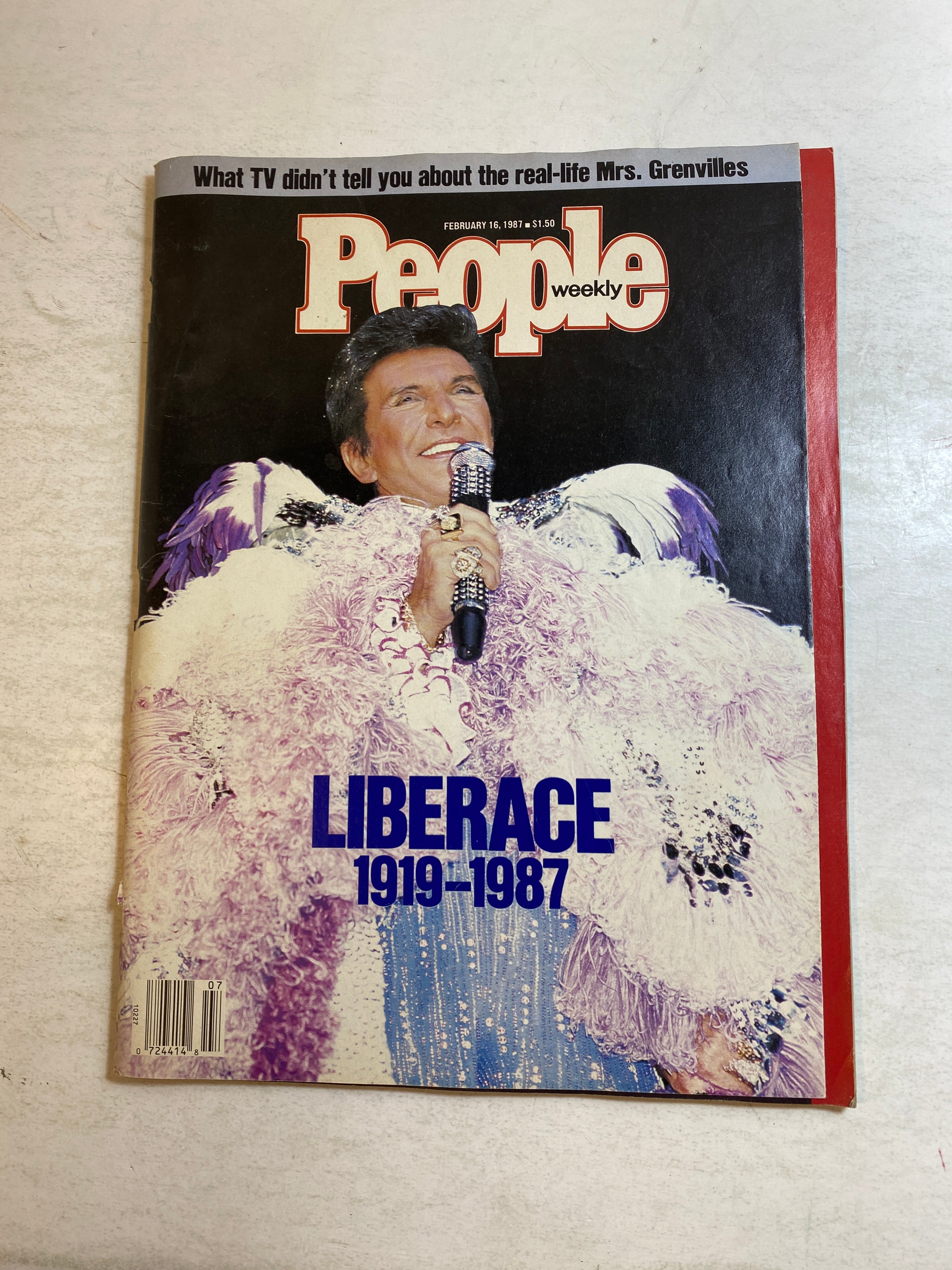 People Magazine February 16 1987 Liberace 1919-1987