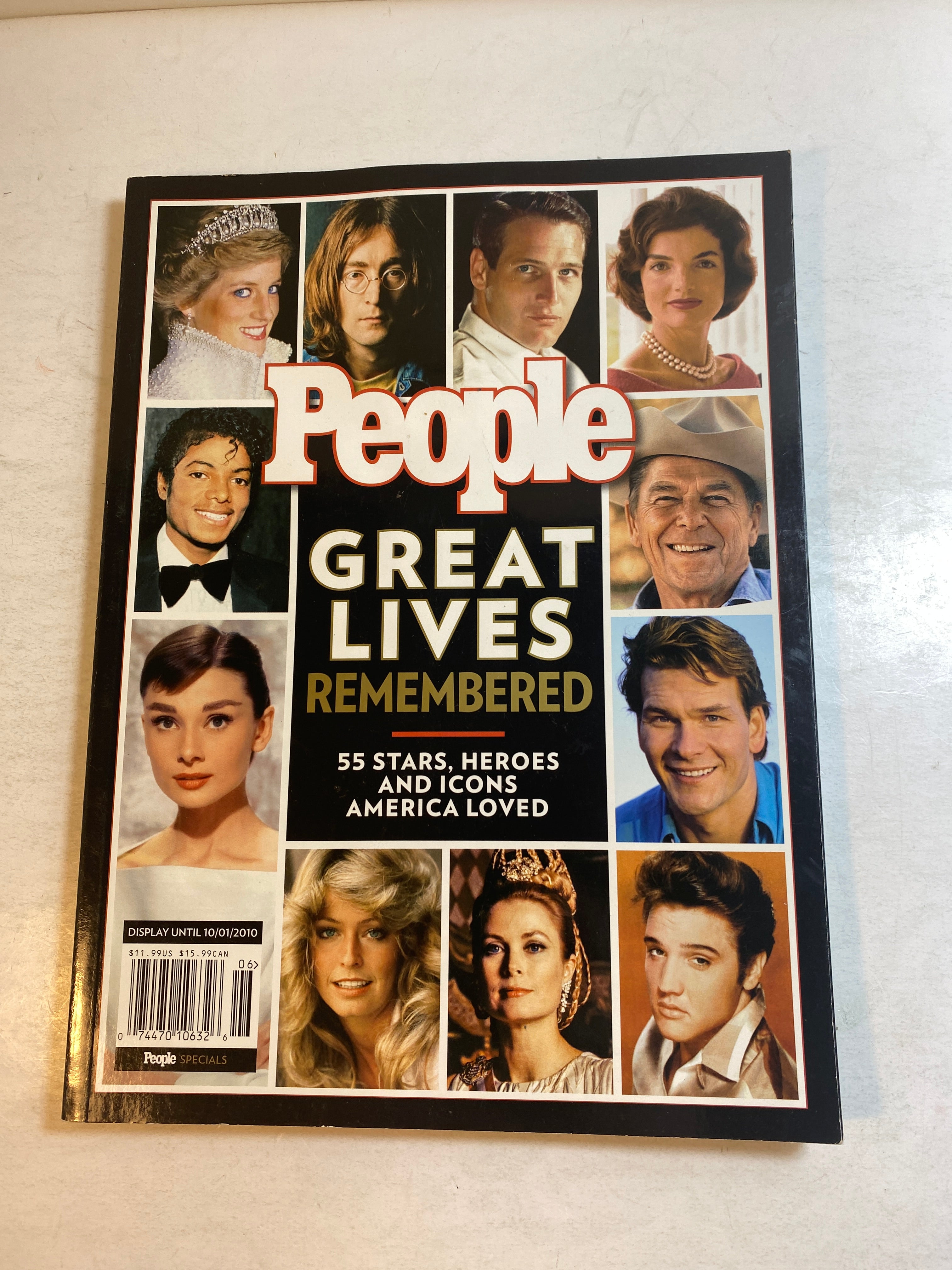 People Magazine Great Lives Remembered 10/1/2010