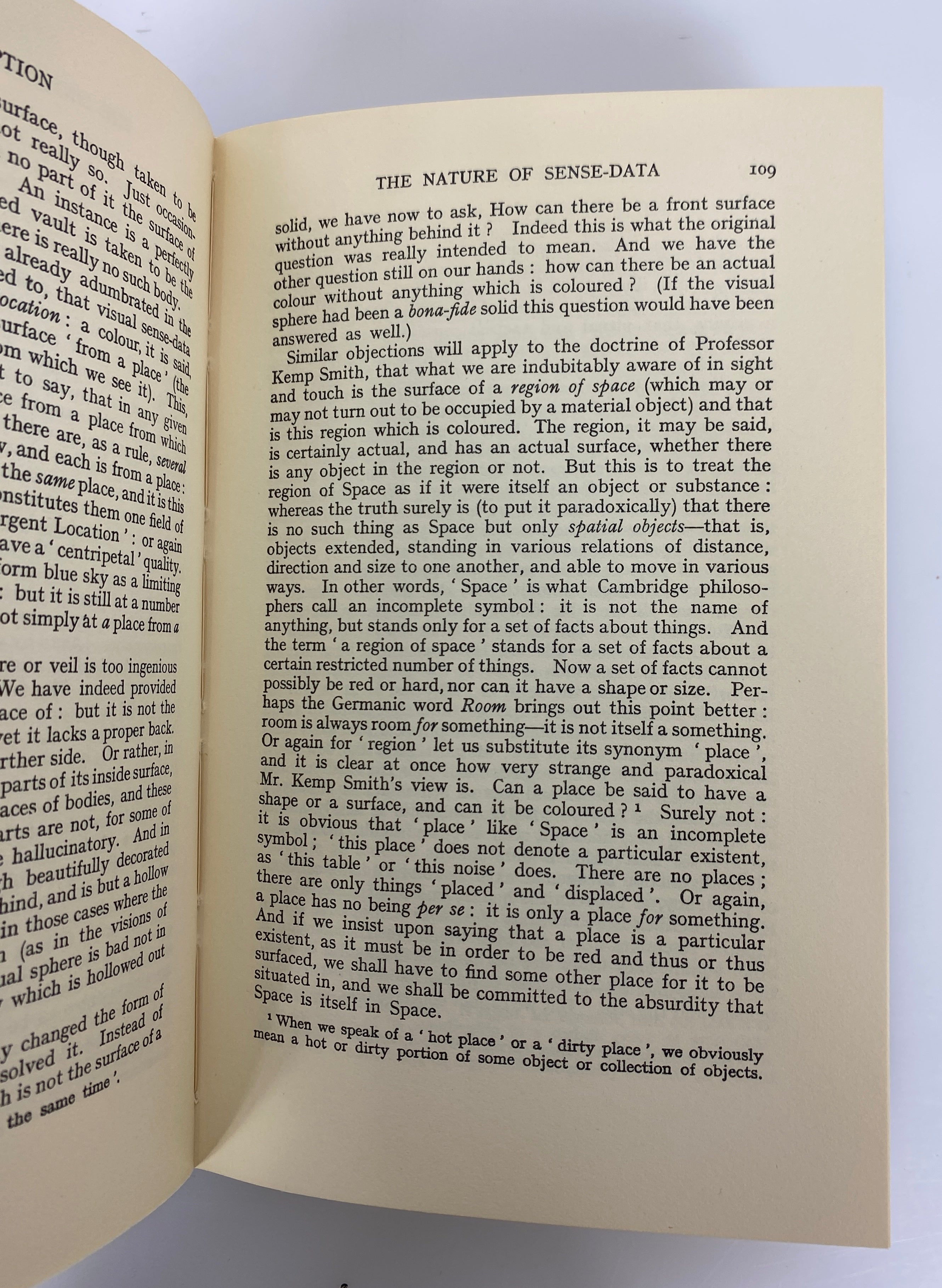 Perception by H.H. Price 1961 Reprint Vintage HC