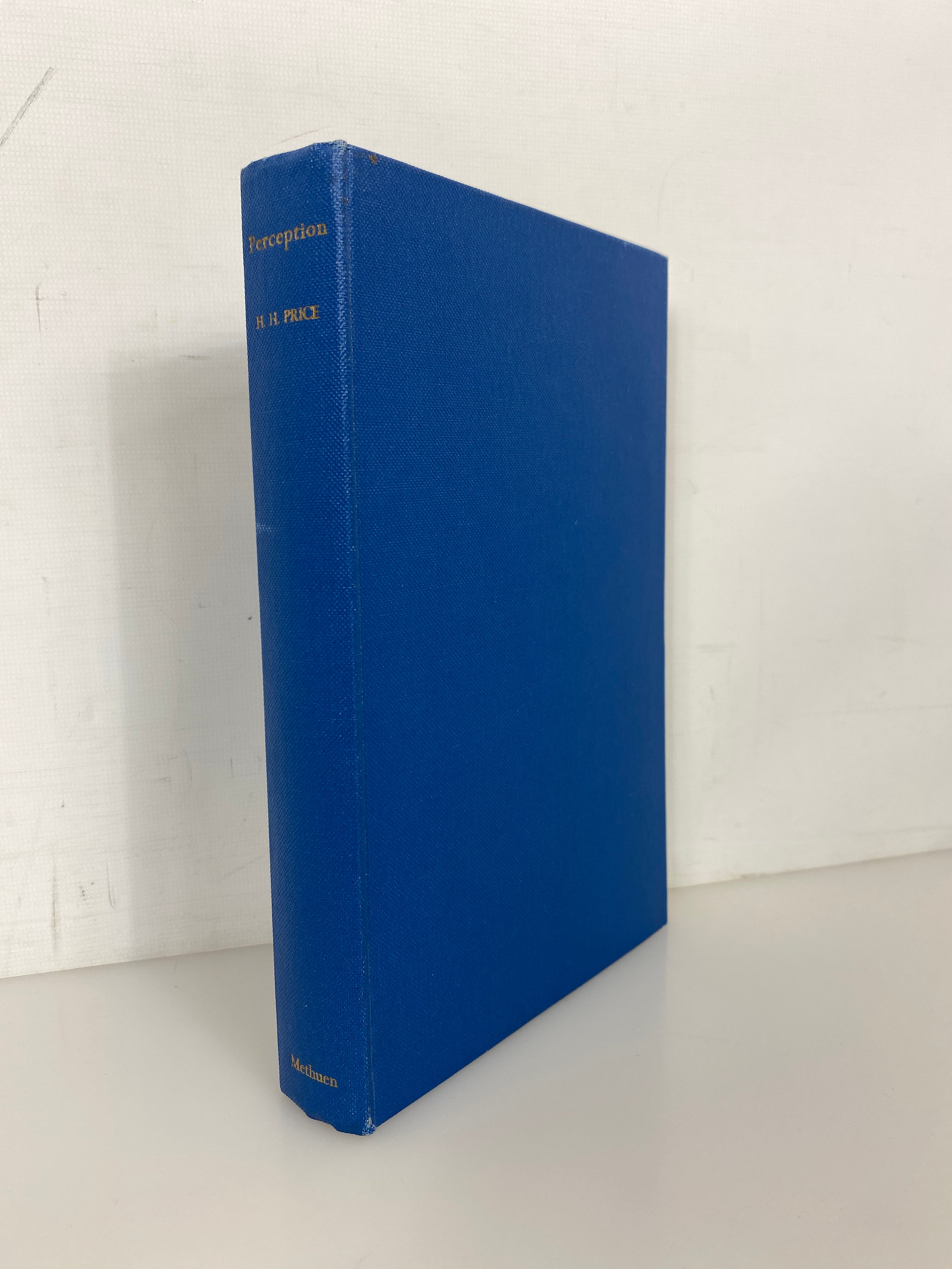 Perception by H.H. Price 1961 Reprint Vintage HC