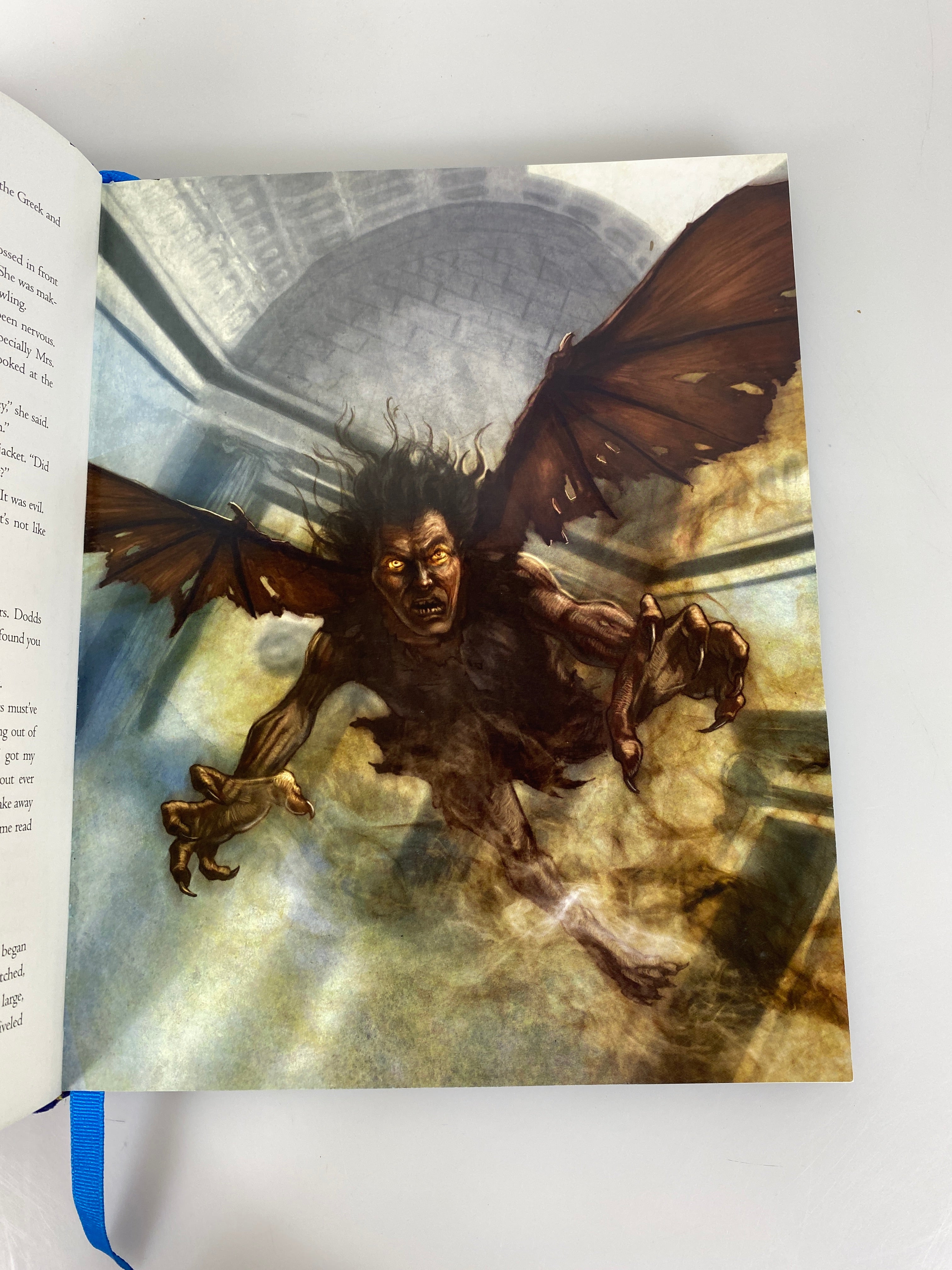 Percy Jackson Lightning Thief Illustrated Rick Riordan 2018 HCDJ
