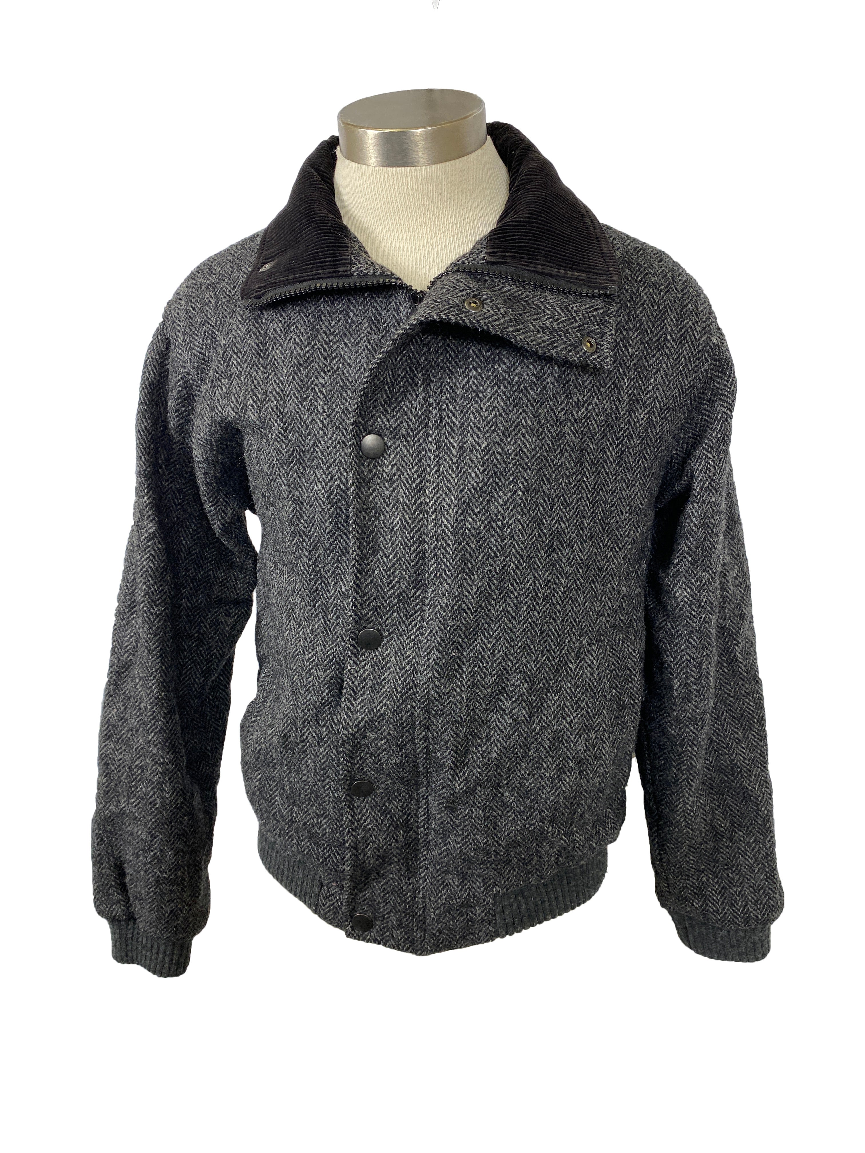 Peregrine Hand Woven Wool Coat Men's Size M