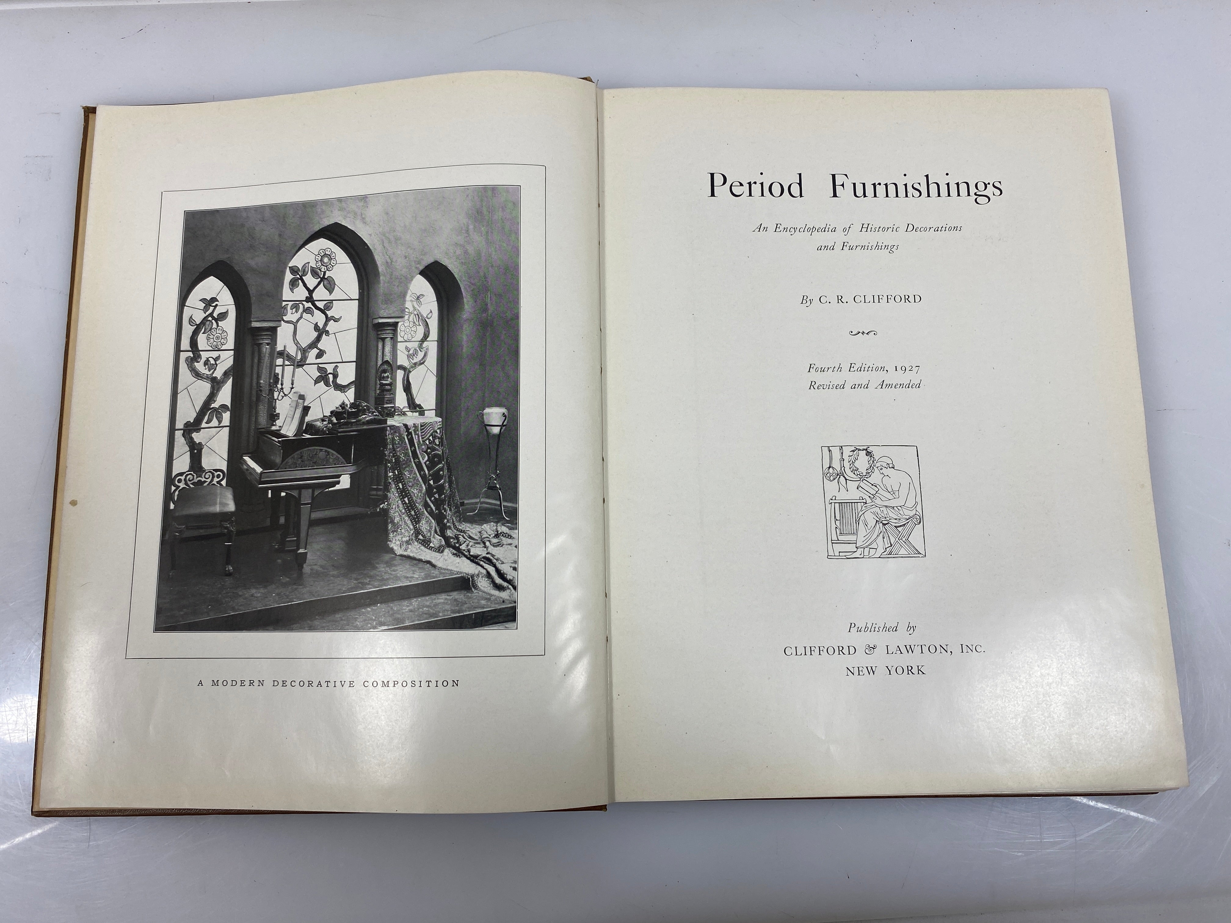 Period Furnishings by Clifford 4th Ed. 1927 HC