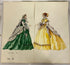 Period Stage Costume Plate Collection (14) Herbert Camburn