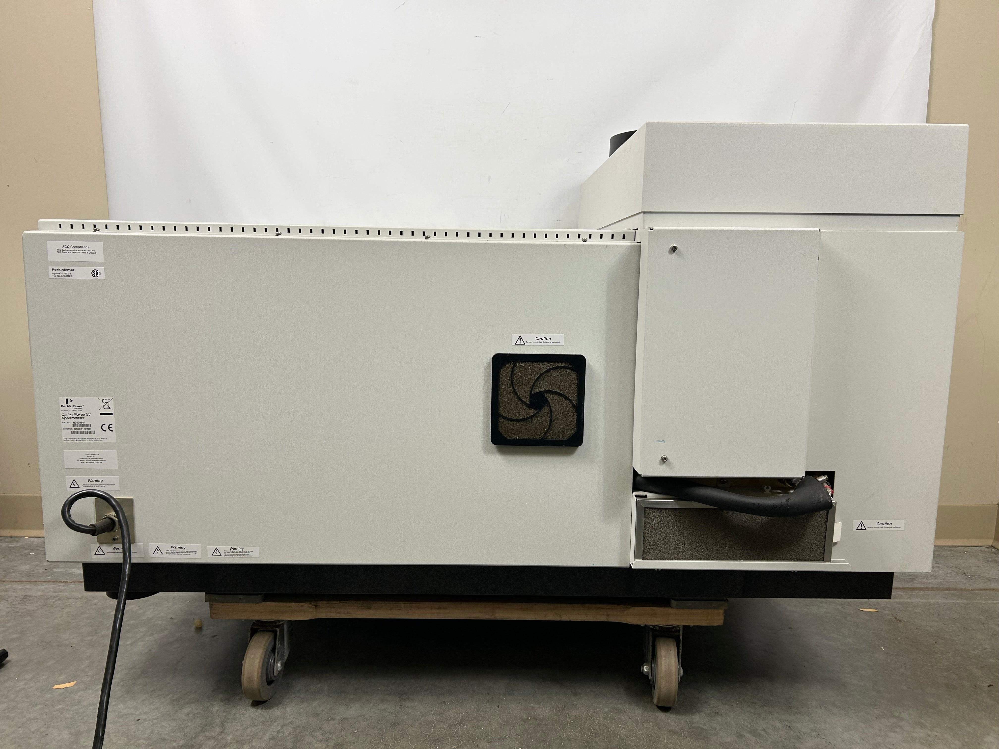 Perkin Elmer Optima 2100 DV ICP-OES Spectrometer