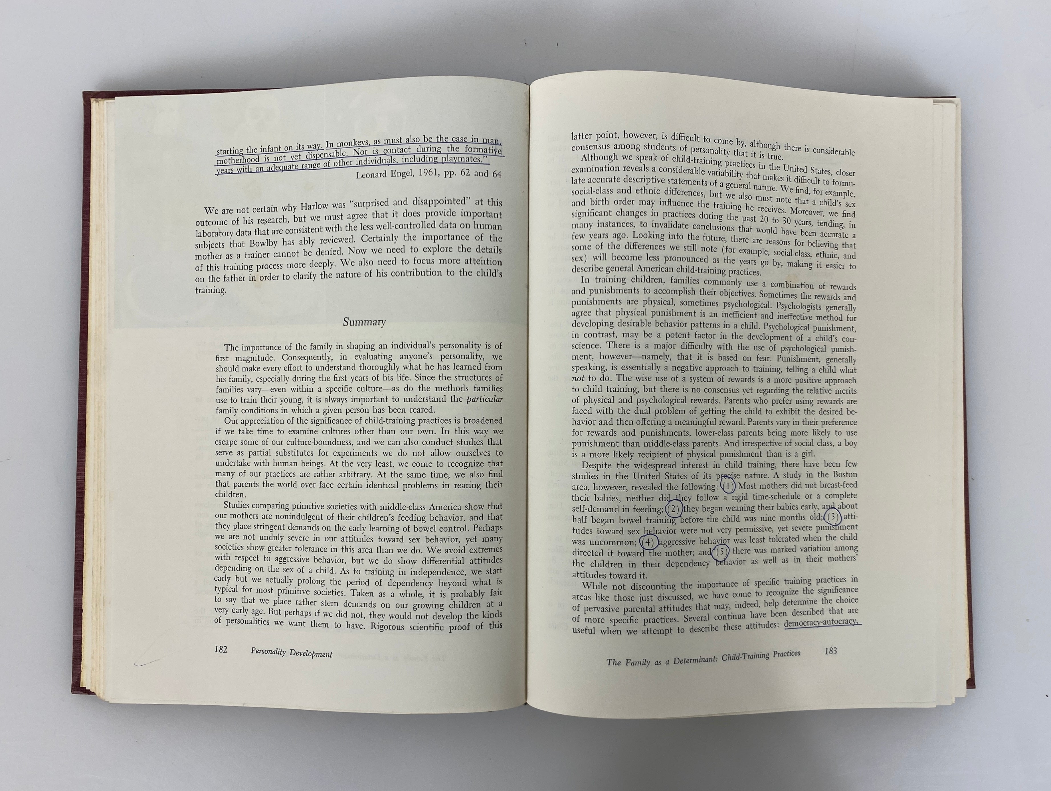 Personality: A Behavioral Science Baughman/Welsh 1962 HC Text