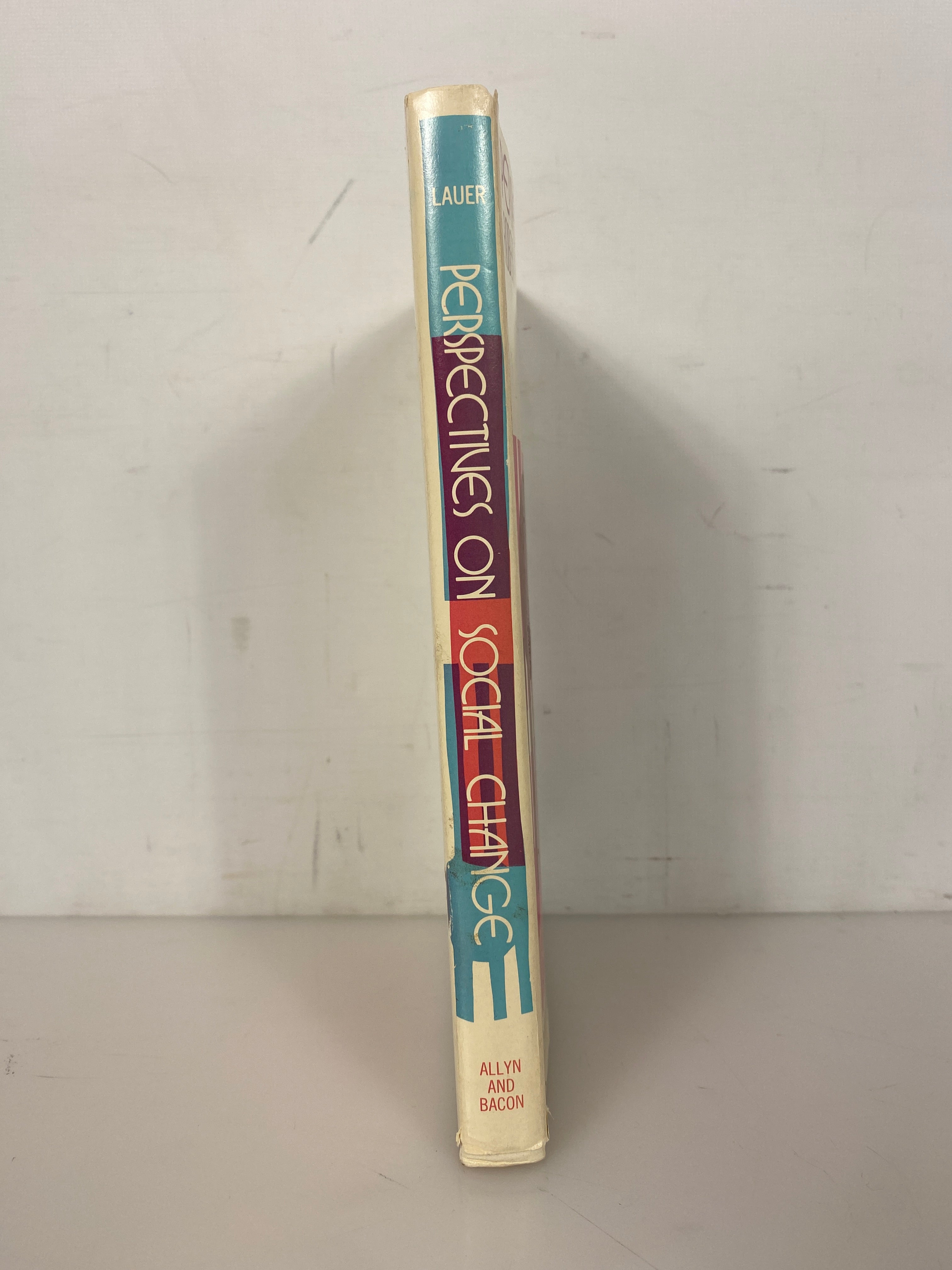 Perspectives on Social Change by Robert H. Lauer 1973 First Edition HCDJ