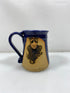 Peter Petrie Face Art Pottery Mug