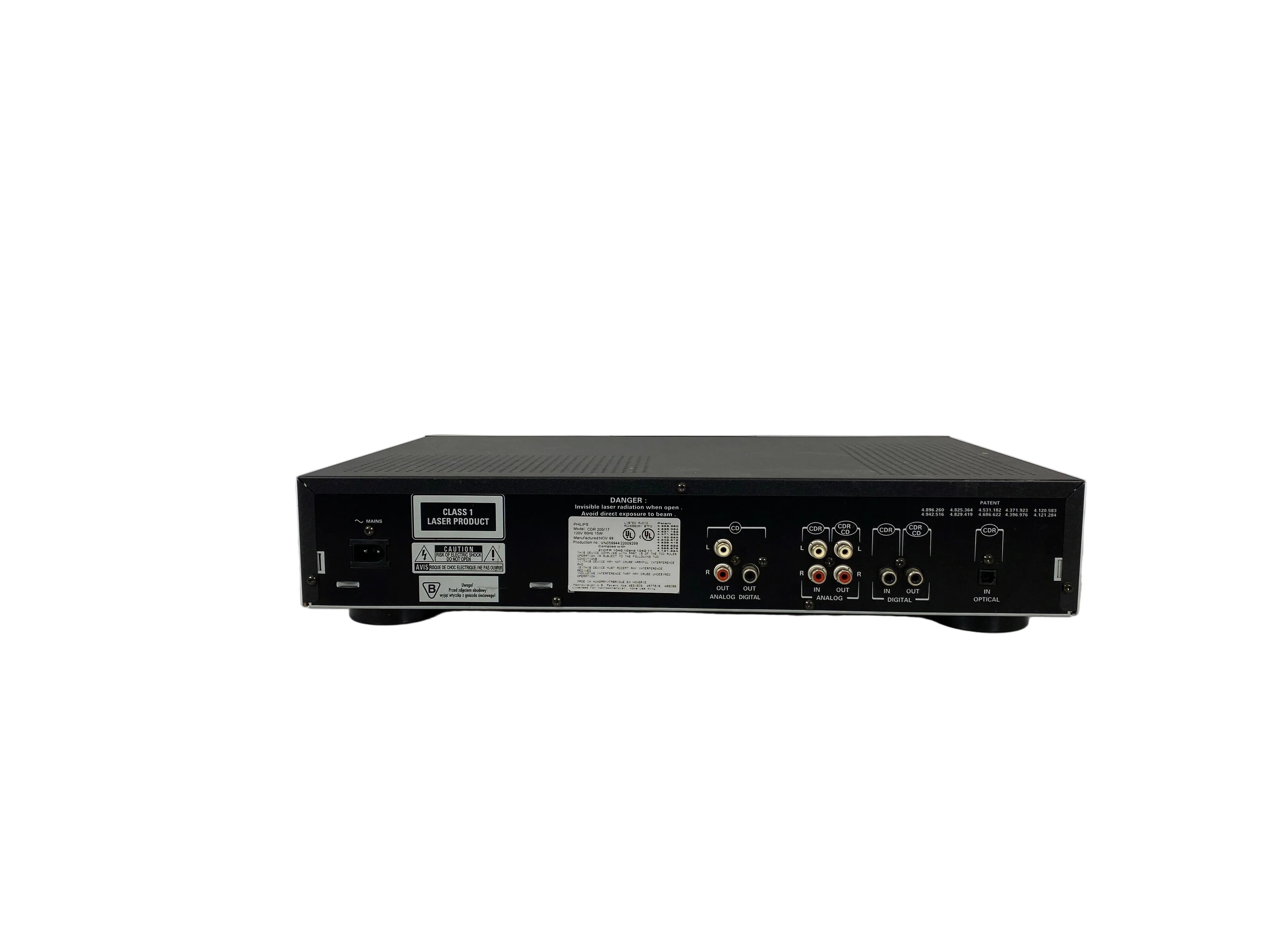 Philips CDR 200 Double Deck CD Recorder