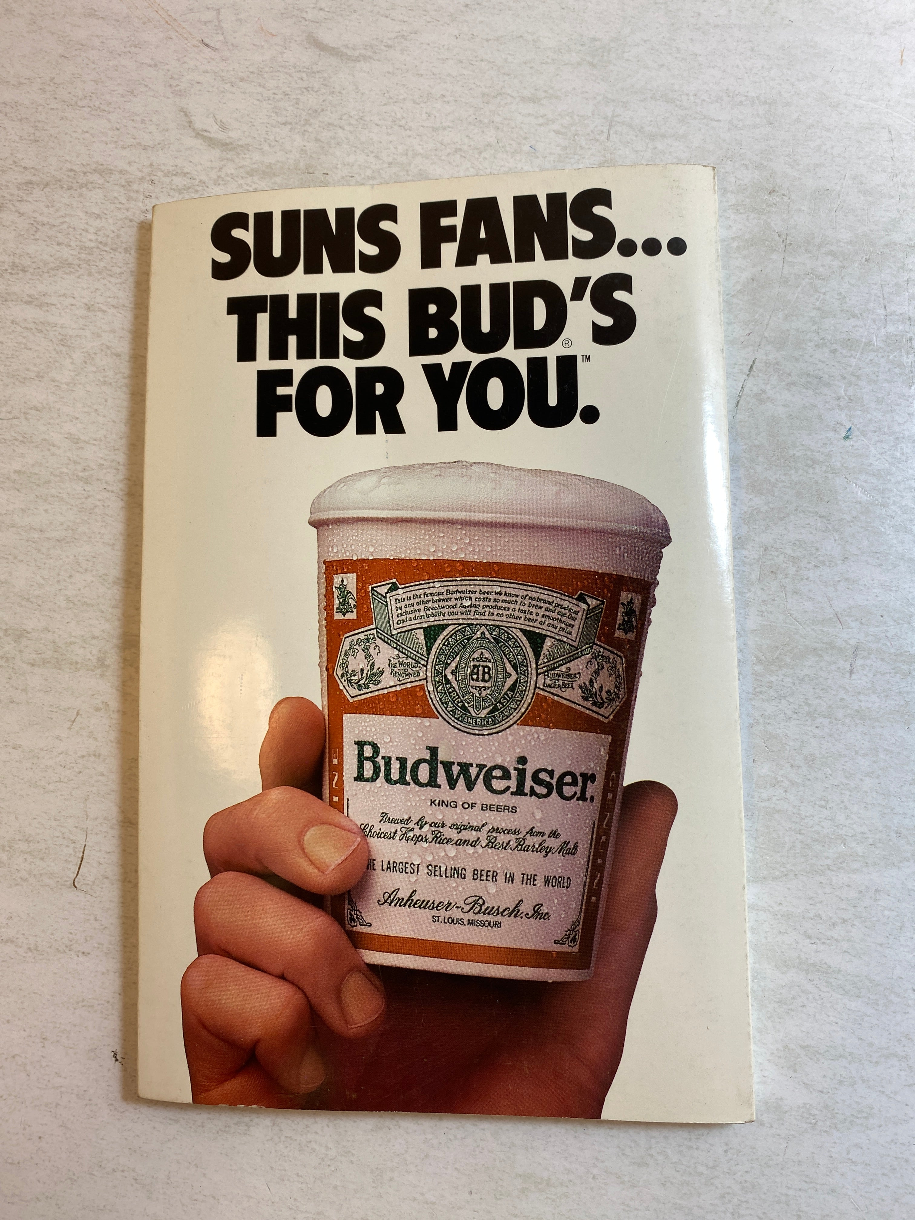 Phoenix Suns NBA Media Guide 1988-1989