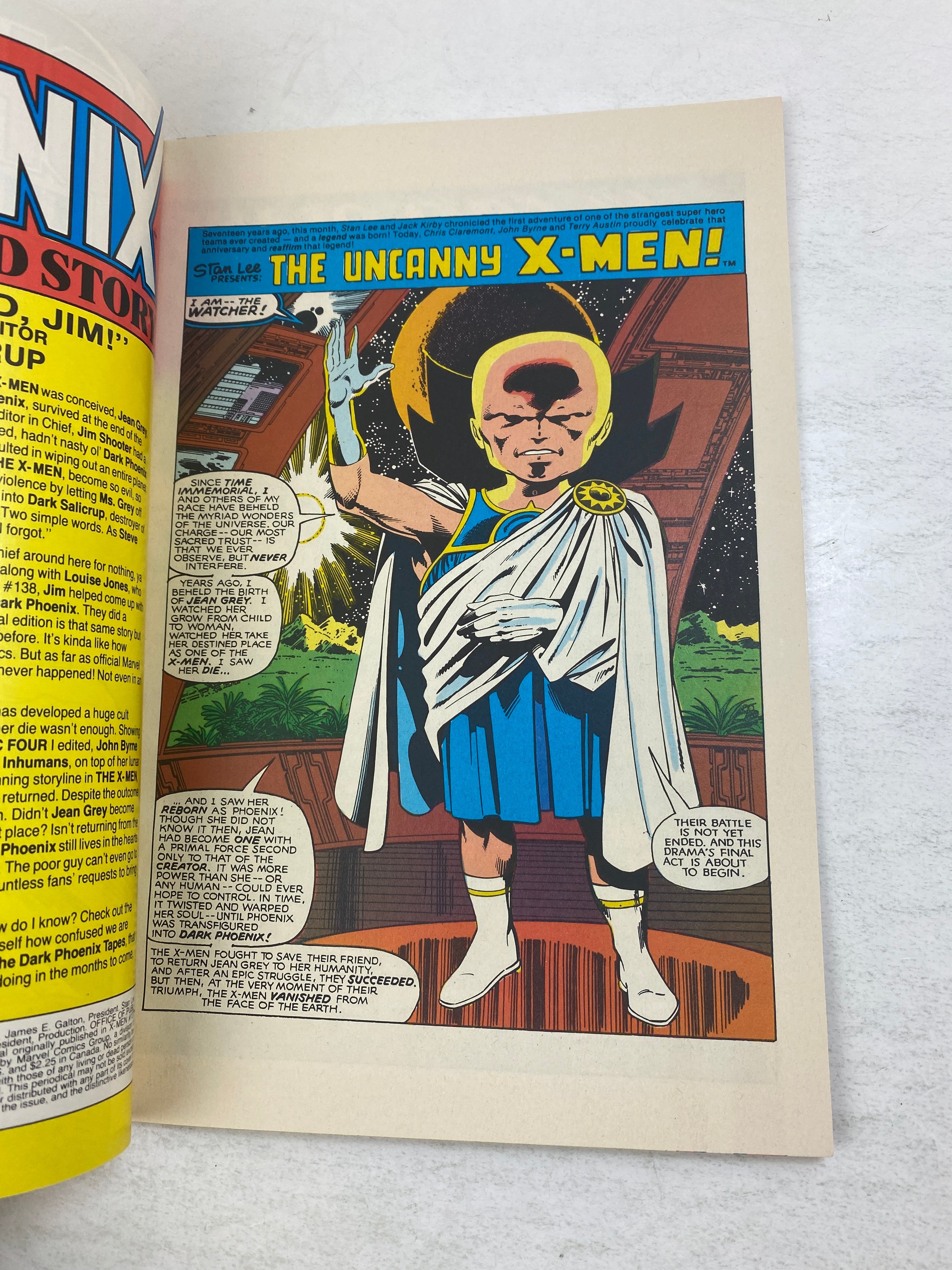Phoenix the Untold Story Marvel Comic 1984