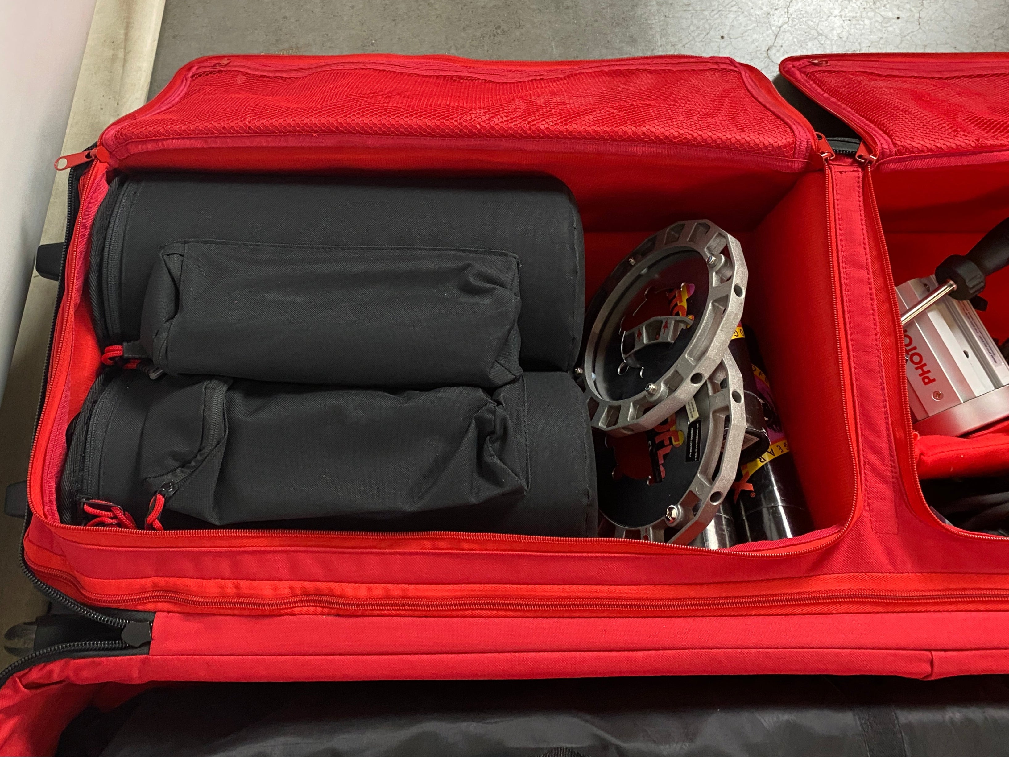 Photoflex "Transpec" Equipment Carrying Kit Wheeled w/ Carrying Handle