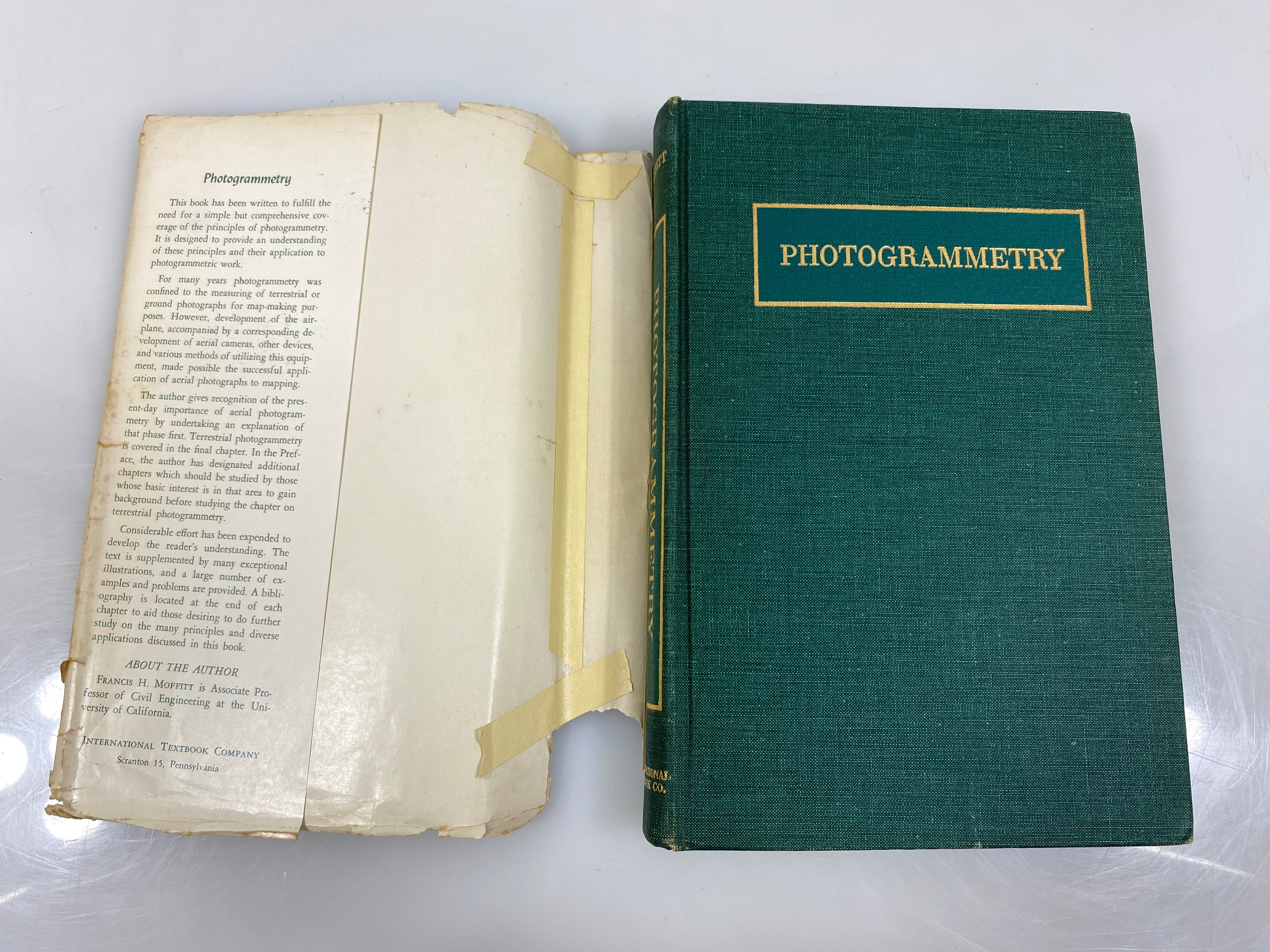 Photogrammetry by Francis H. Moffitt 1959 HCDJ