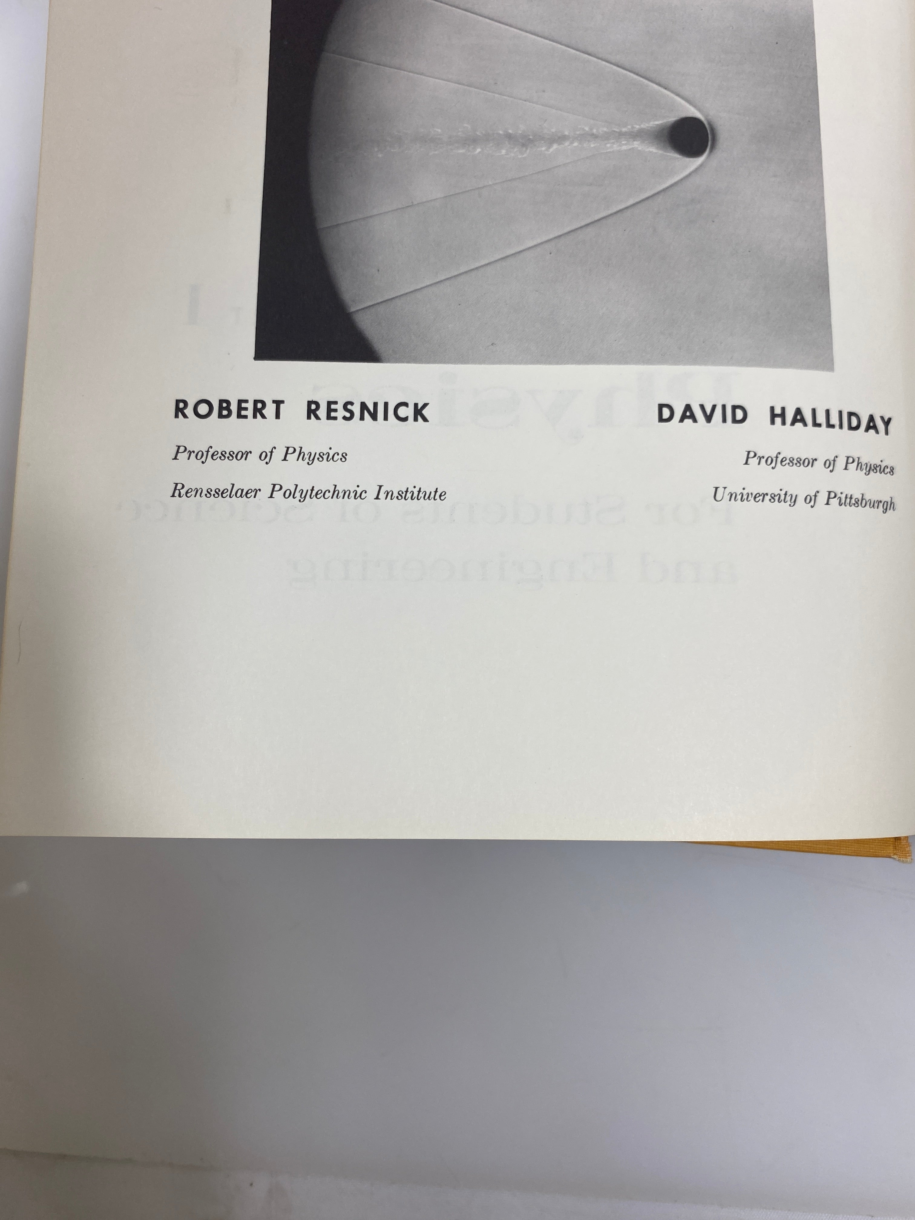 Physics Part I Resnik/Halliday Ex-library 1962 HC