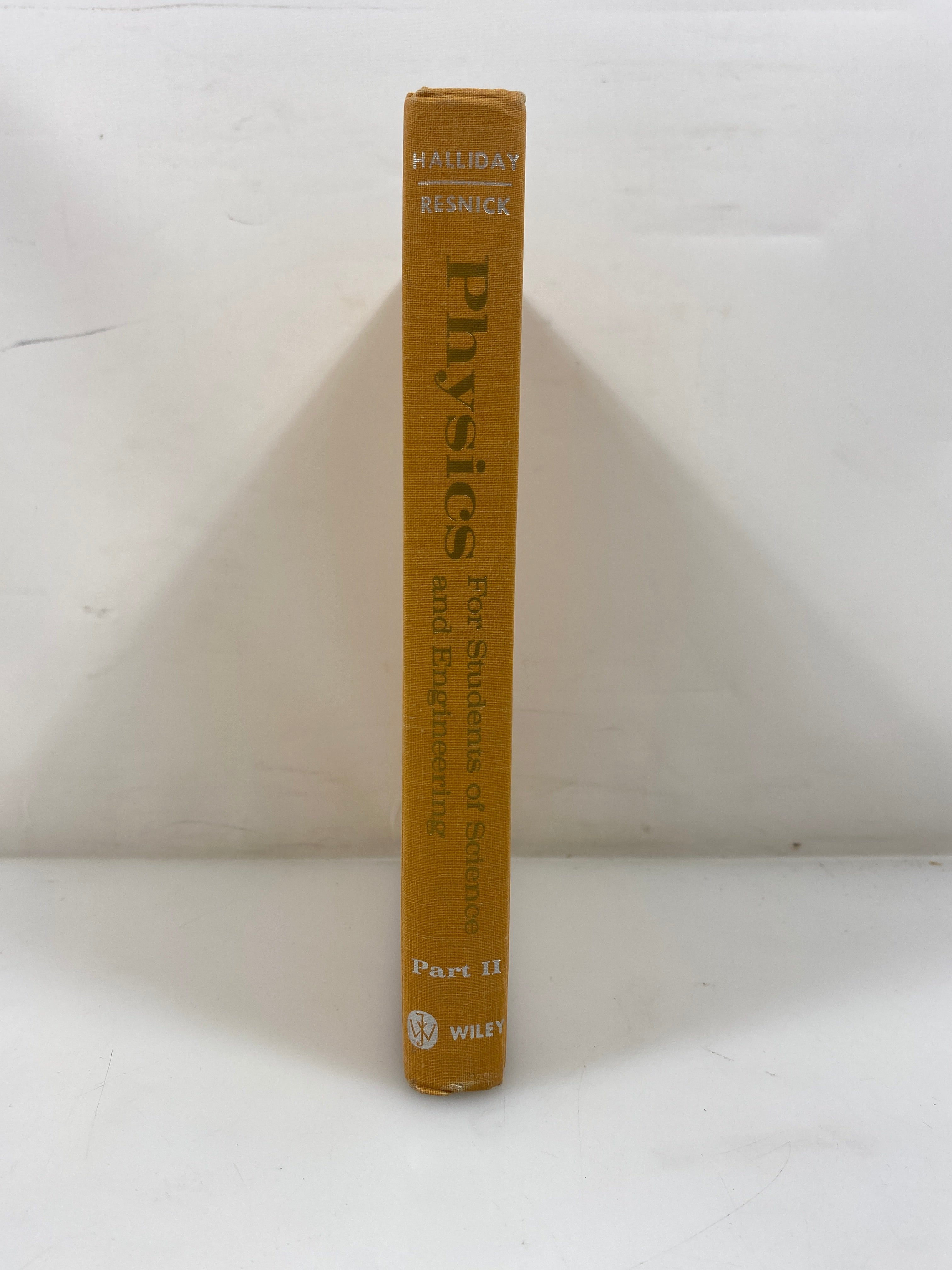 Physics Part II by Halliday/Resnick 1960 HC