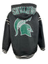 PINK Black Michigan State Windbreaker Women's Size S