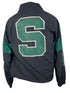 PINK MSU Black Quarter Zip Jacket Women's Size XS
