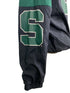 PINK MSU Black Quarter Zip Jacket Women's Size XS