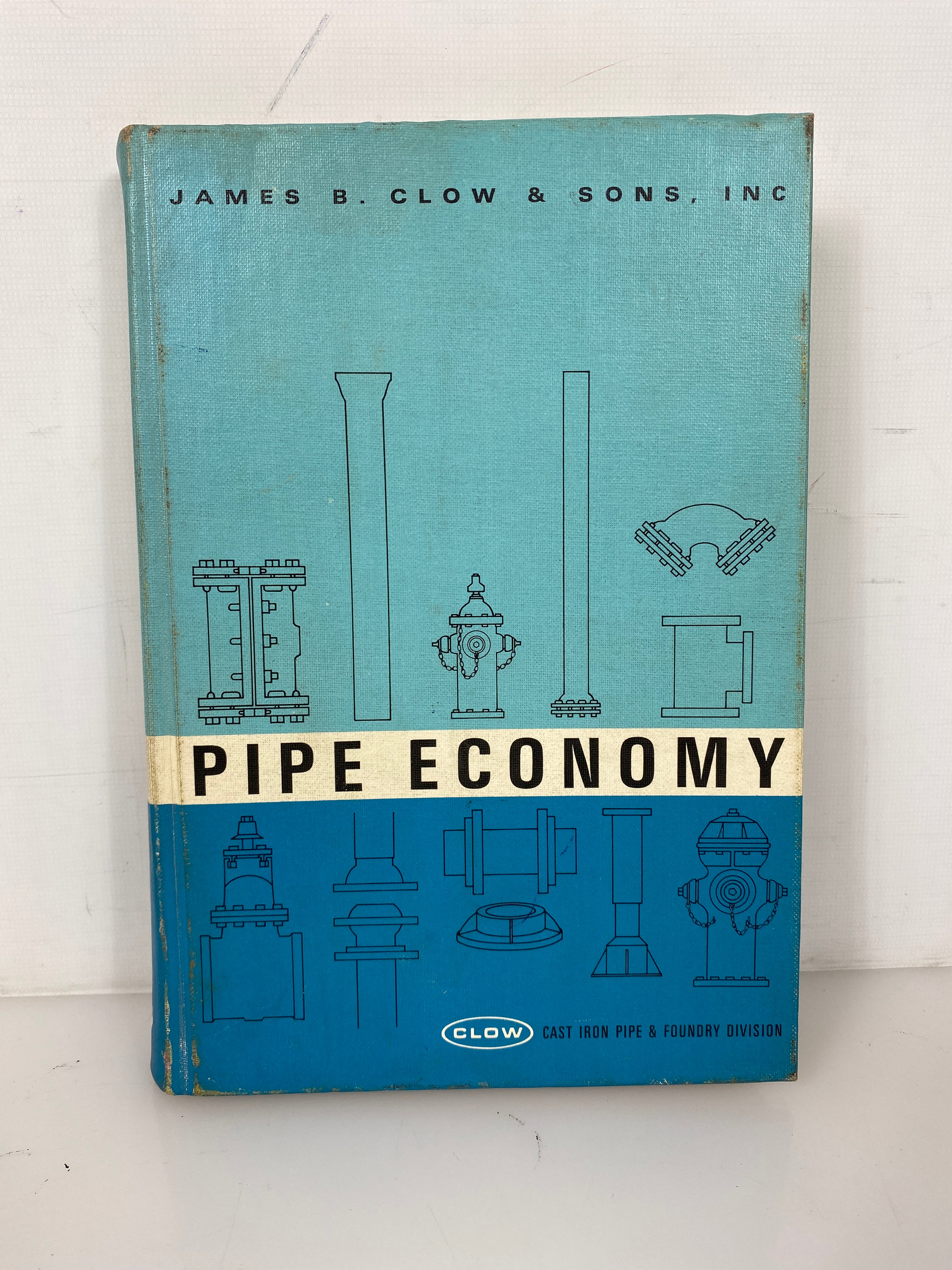Pipe Economy James B. Clow & Sons 1967 Vintage HC Catalog & Reference Book