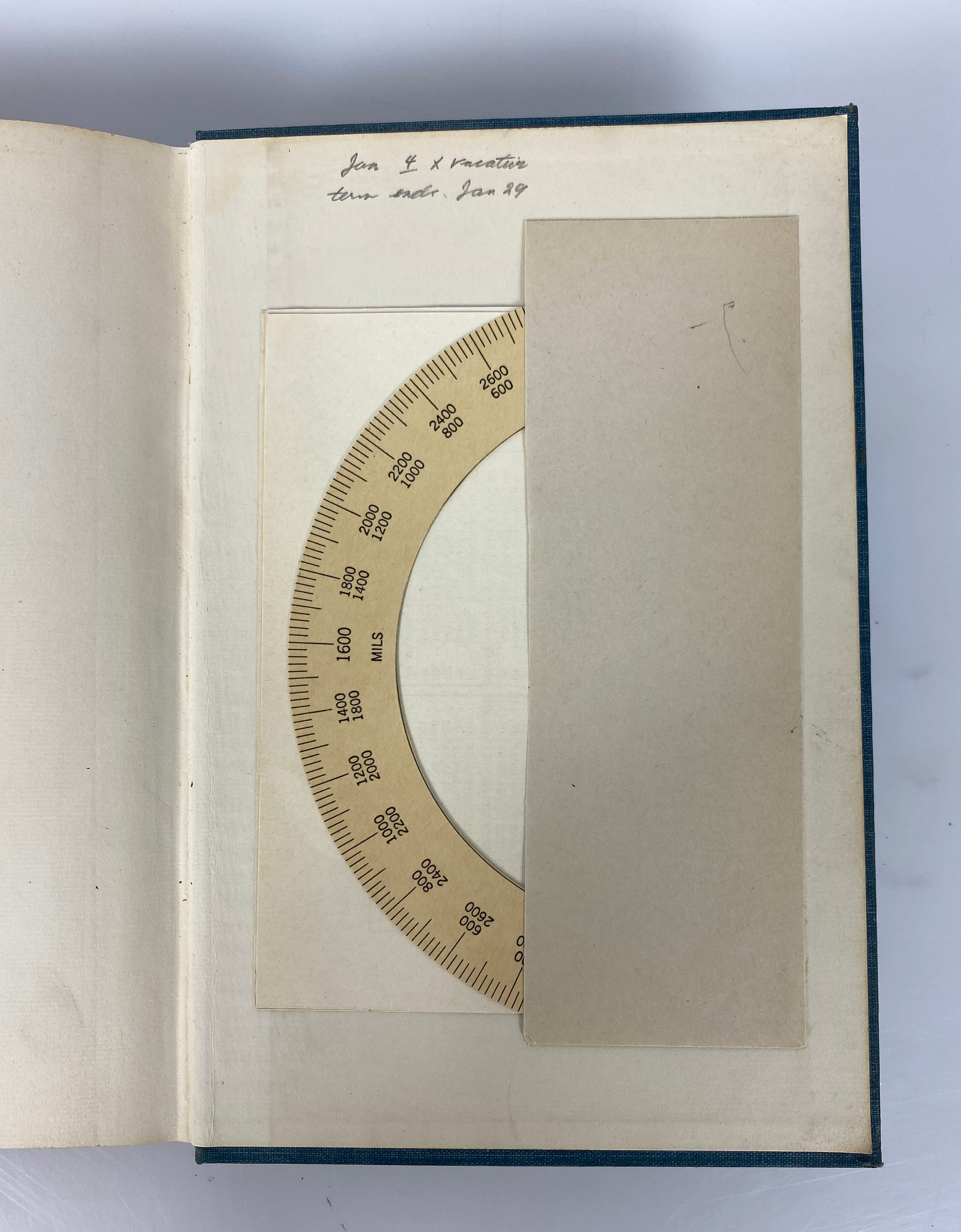 Plane and Spherical Trigonometry by Paul Rider 1942 Vintage HC Textbook