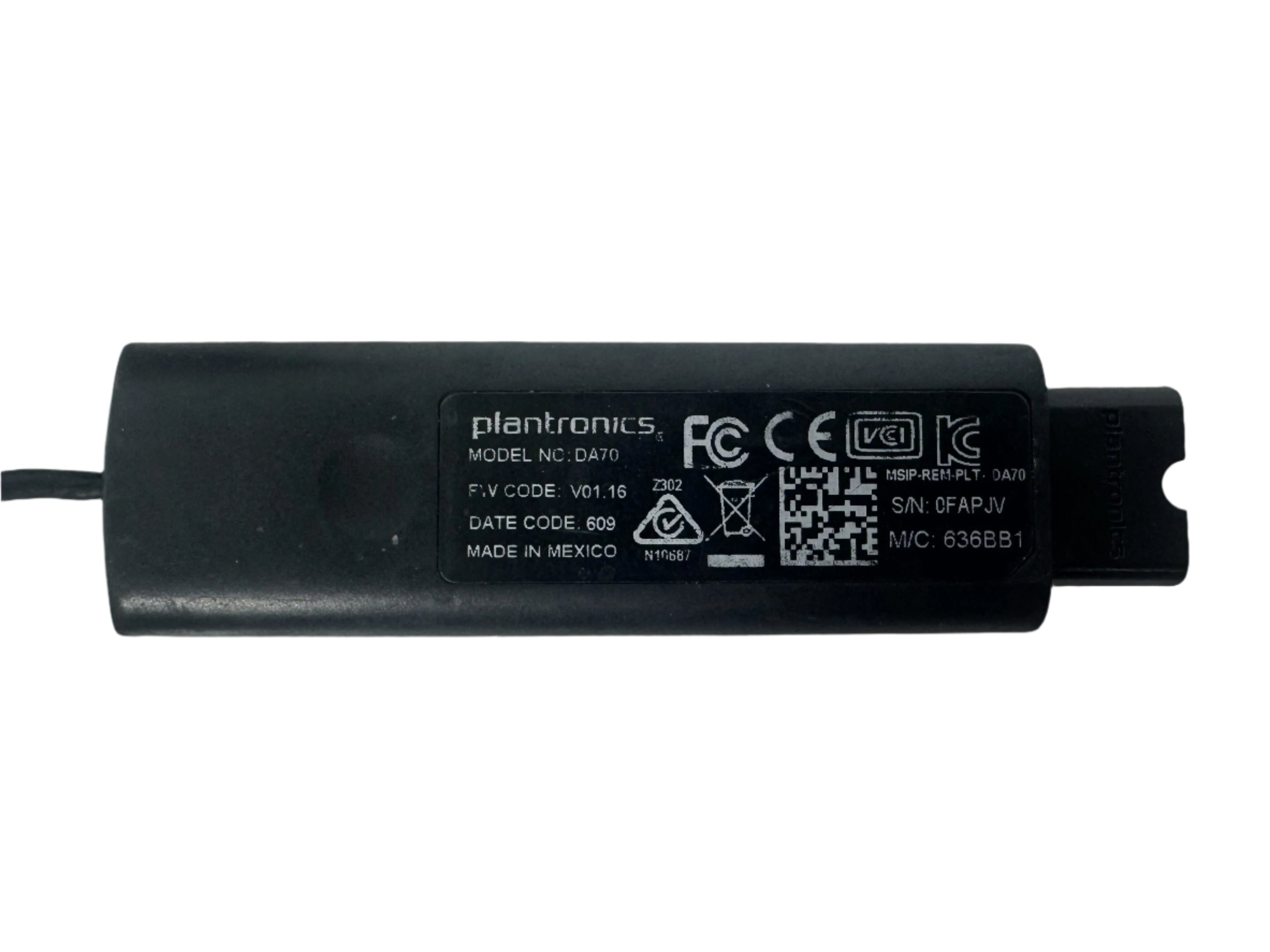 Plantronics USB Headset with Microphone