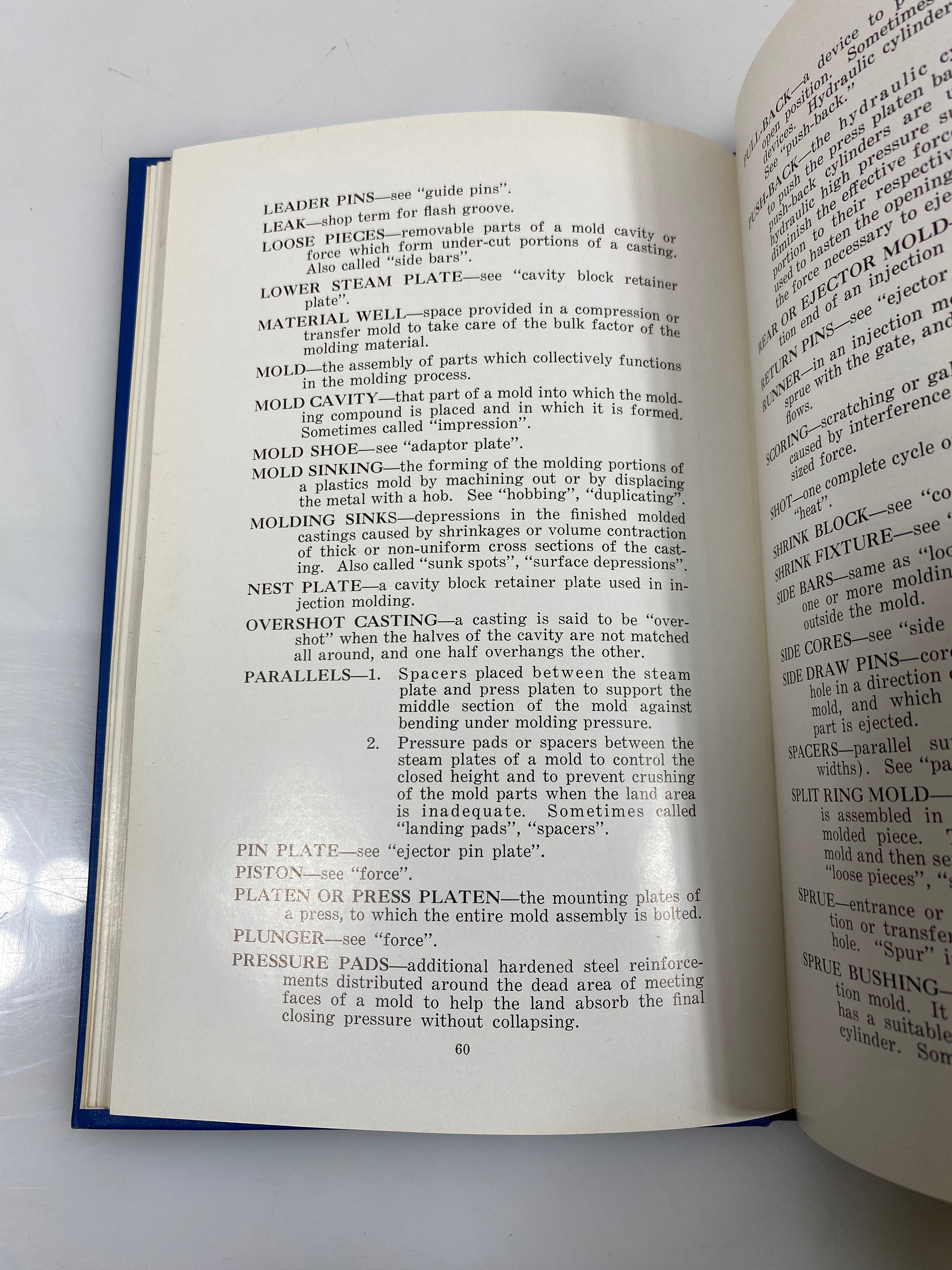 Plastic Mold Designing by Thayer 1st Ed. 1941 HC