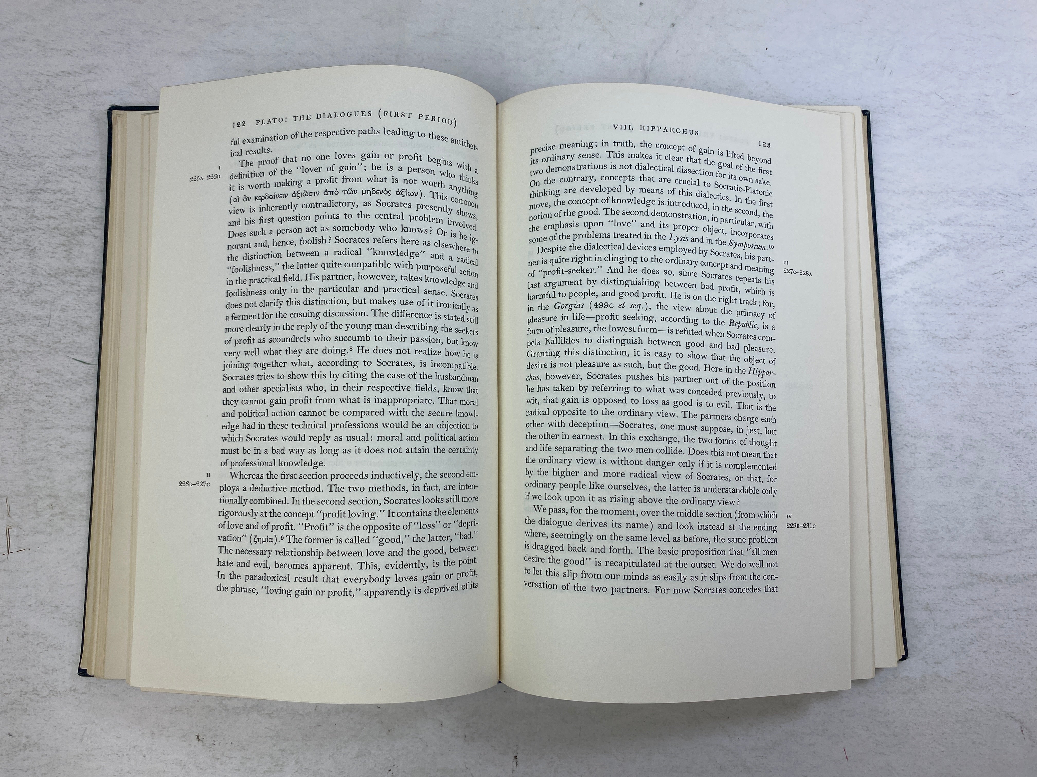 Plato 2 The Dialogues 1st Period by Friedlander Ex-library 1964 HC