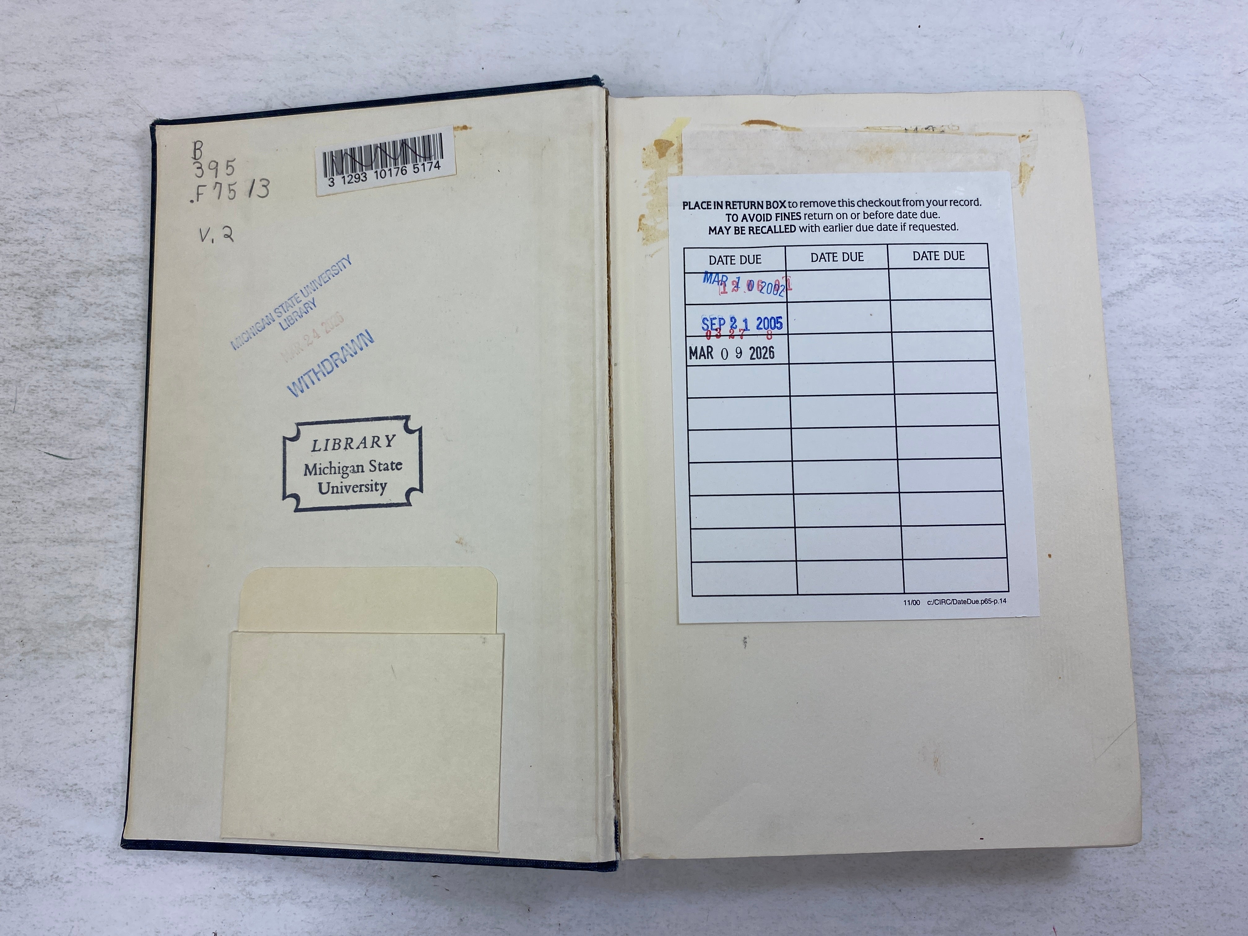 Plato 2 The Dialogues 1st Period by Friedlander Ex-library 1964 HC
