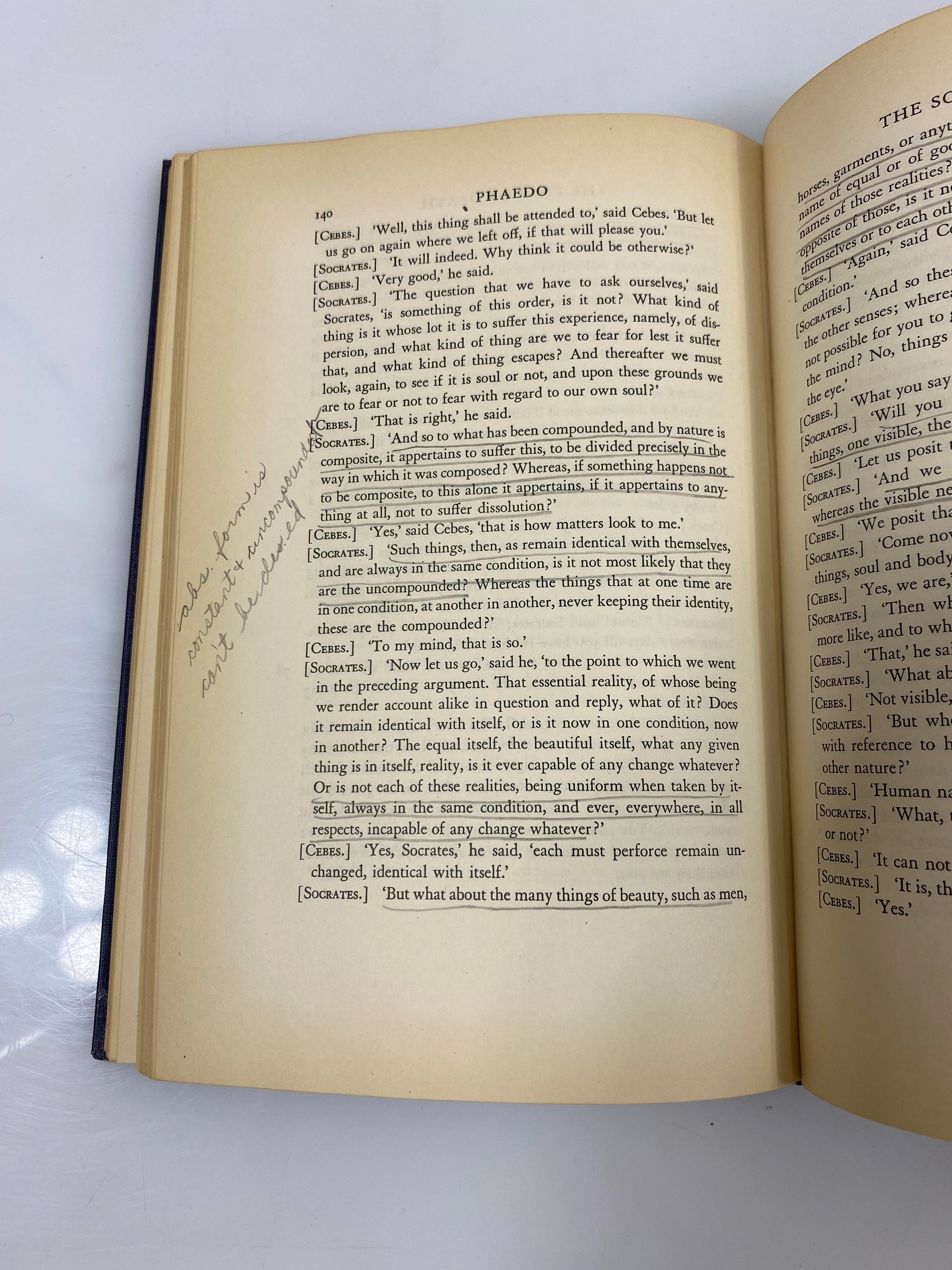 Plato on the Trial and Death of Socrates 1941 Cornell University Press HC