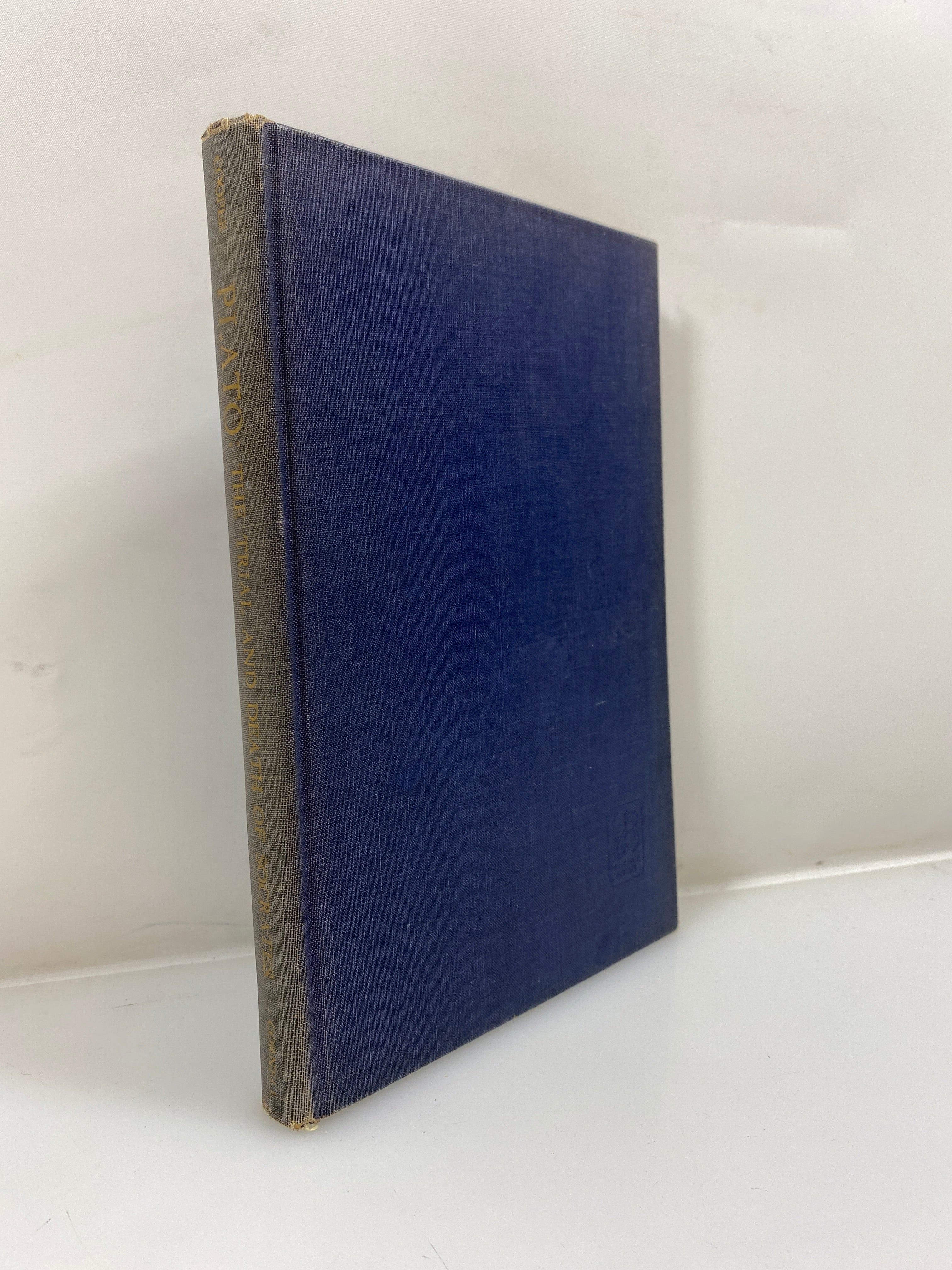 Plato on the Trial and Death of Socrates 1941 Cornell University Press HC