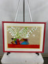 Plotted Baby's Breath Painting
