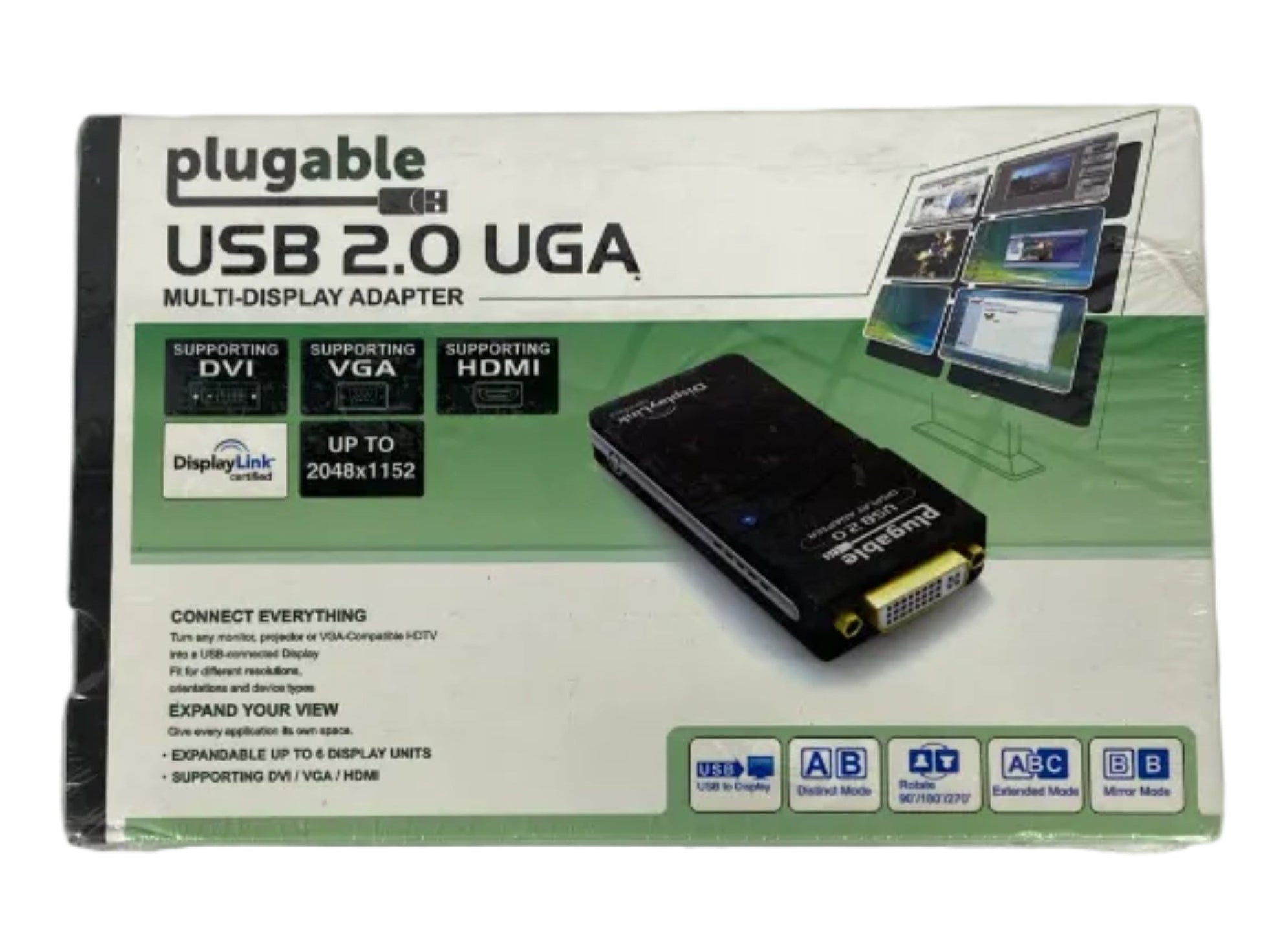 Plugable USB 2.0 UGA Display Adapter ( DisplayLink ) USB-VGA