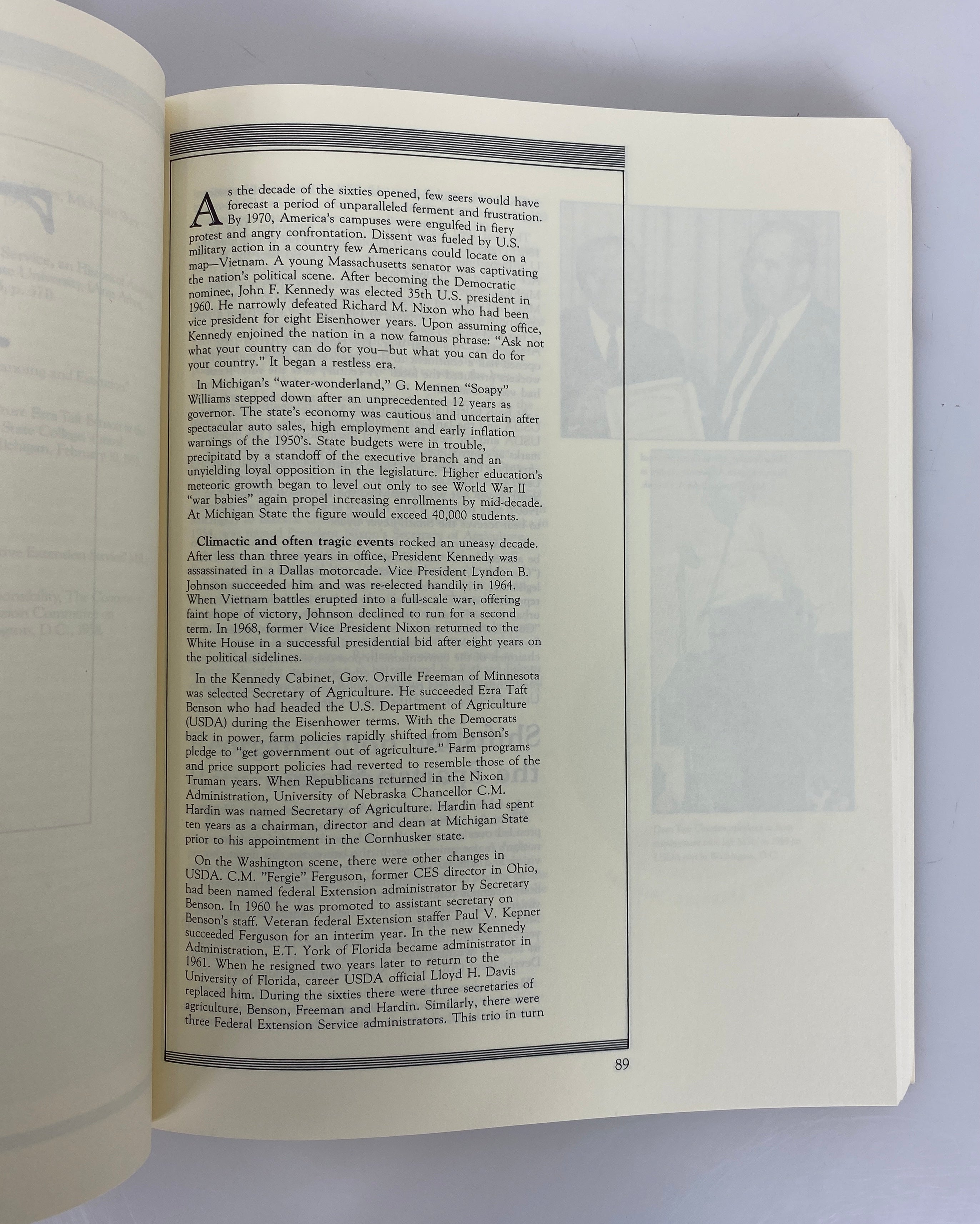 Plus Two Score Cooperative Extension Service in Michigan 1940-1980 SC