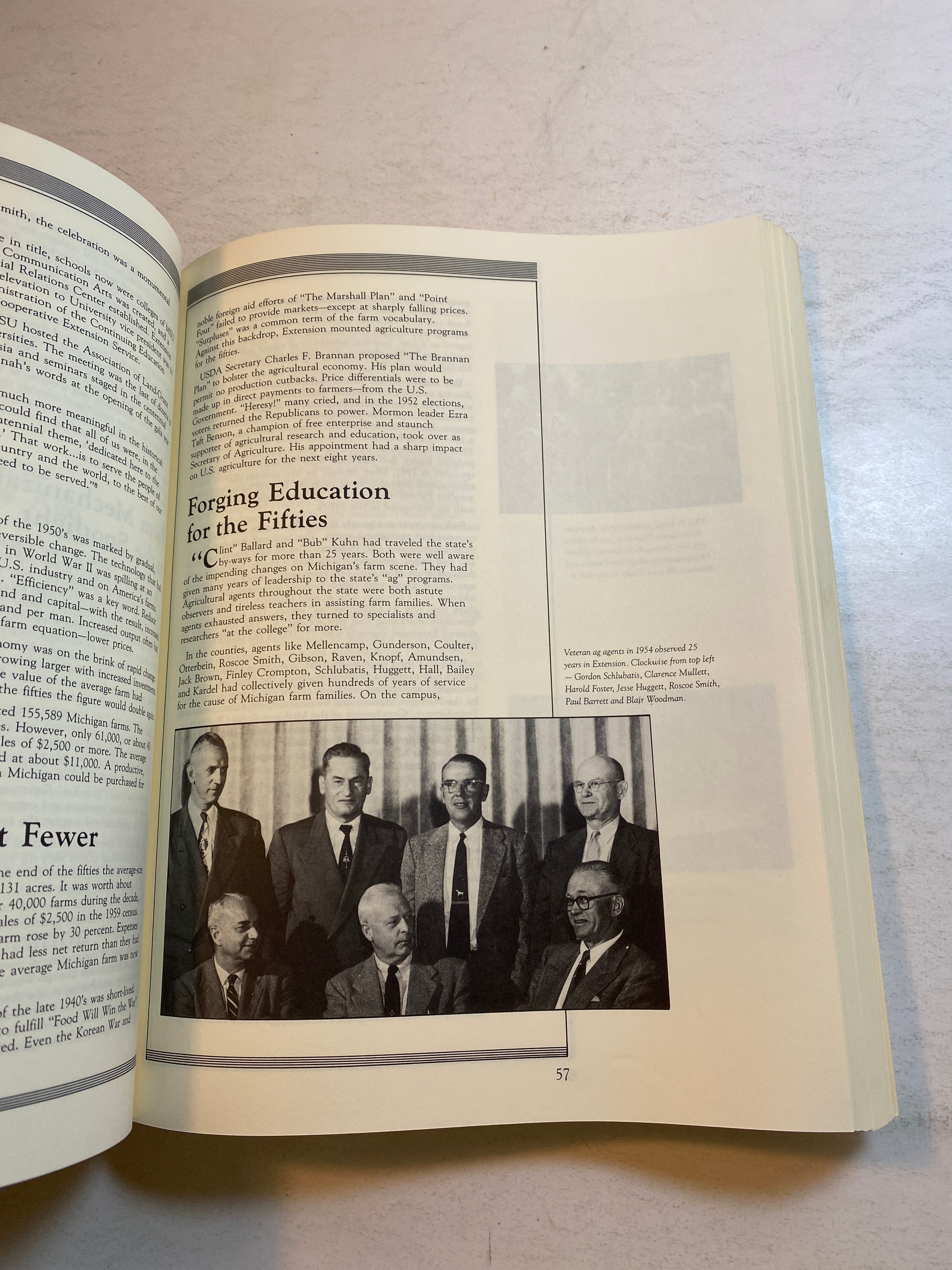 Plus Two Score MSU Extension History 1940-1980 SC 1984