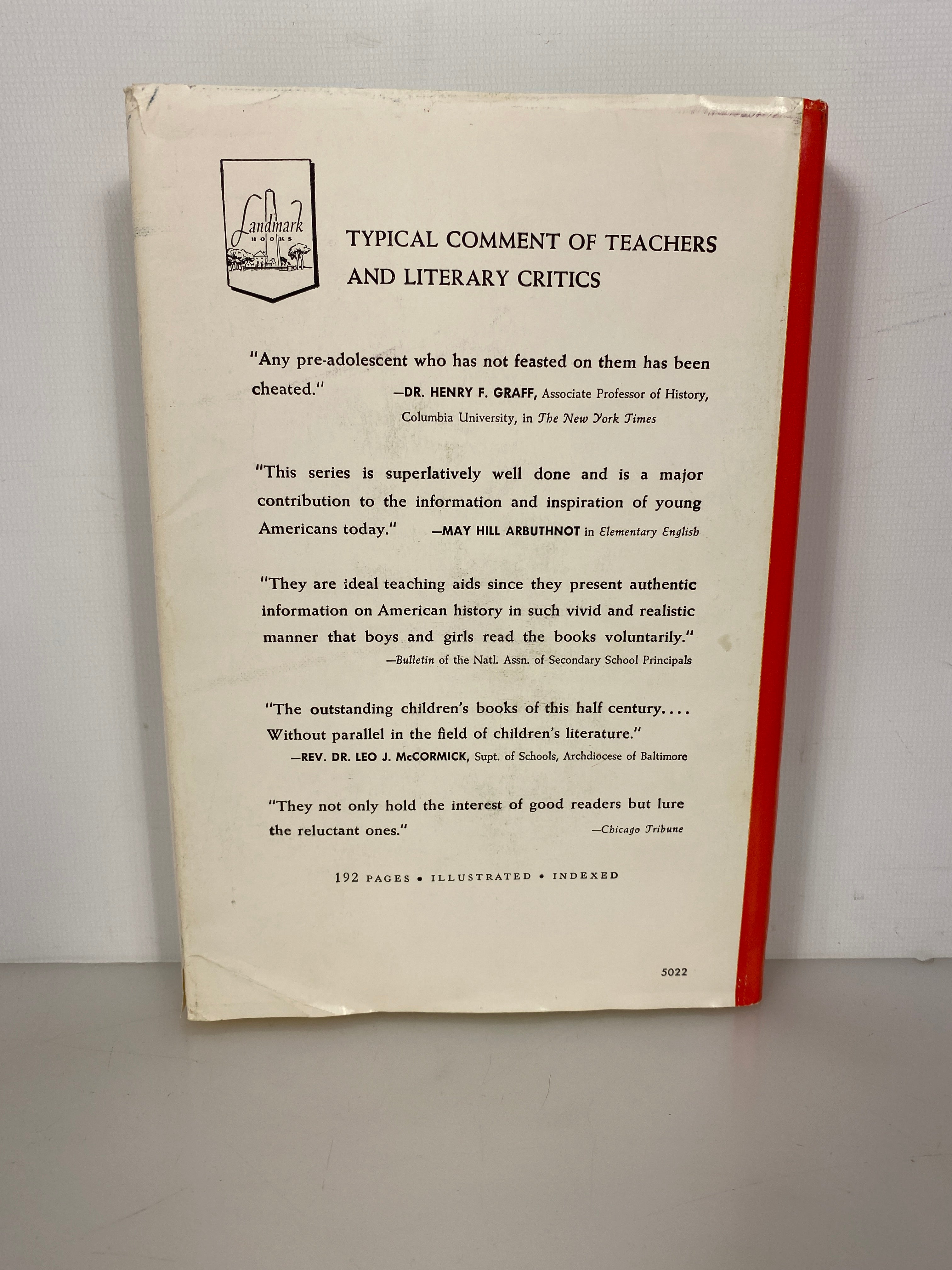 Pocahontas and Captain John Smith Marie Lawson Random House 1950 HCDJ